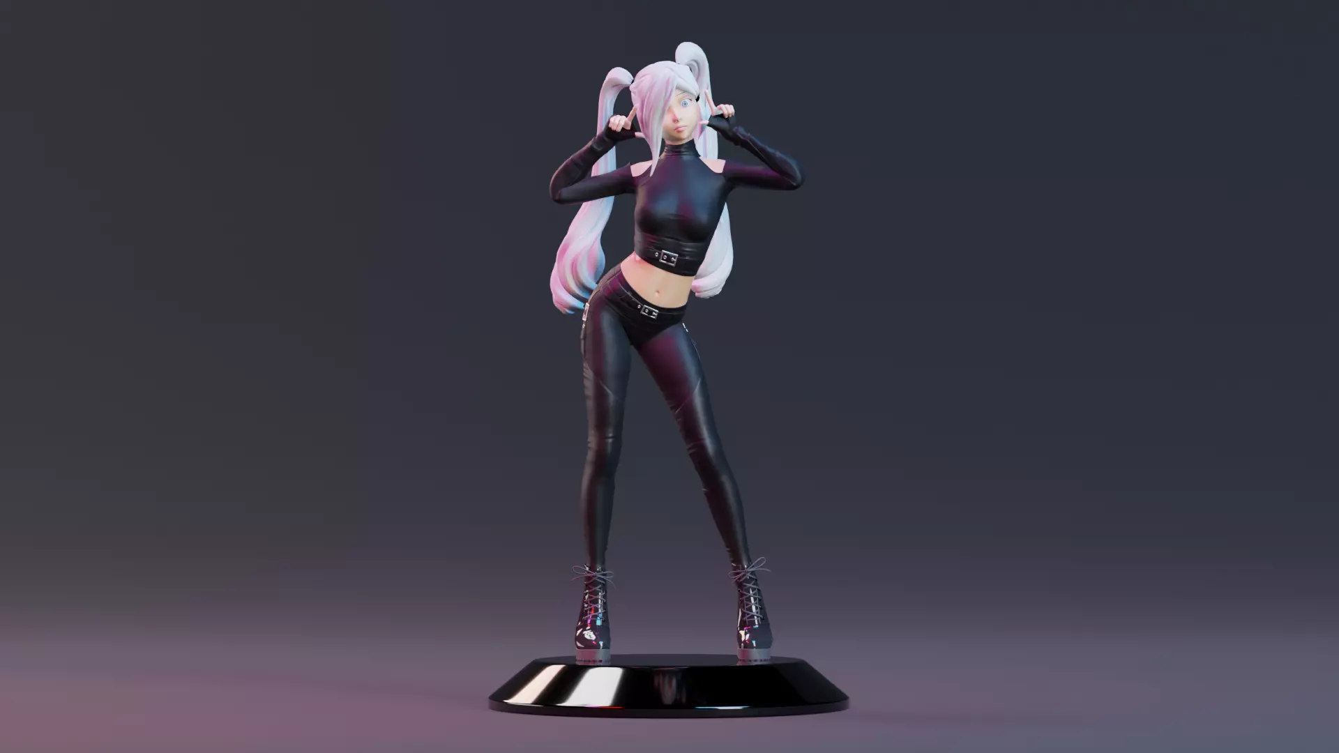 Luna Hex 3D print model_3