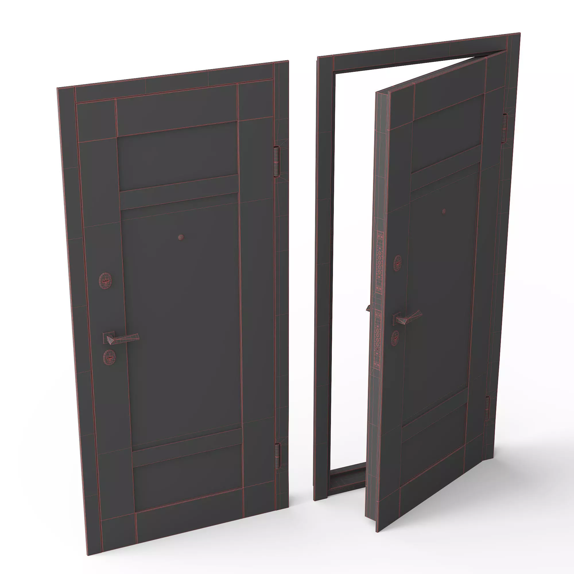 Mailo Door 3D model_2