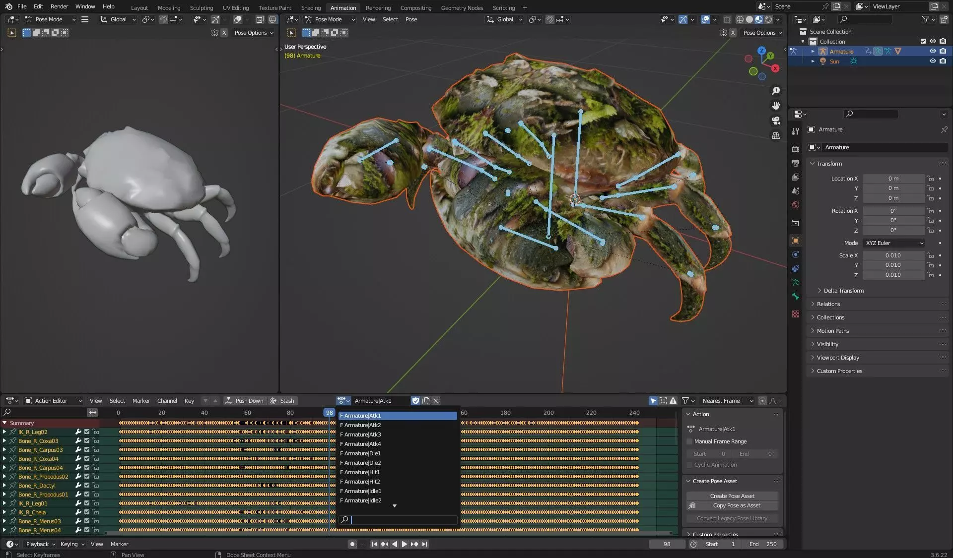 Crab Monster-V1a 3D model_18