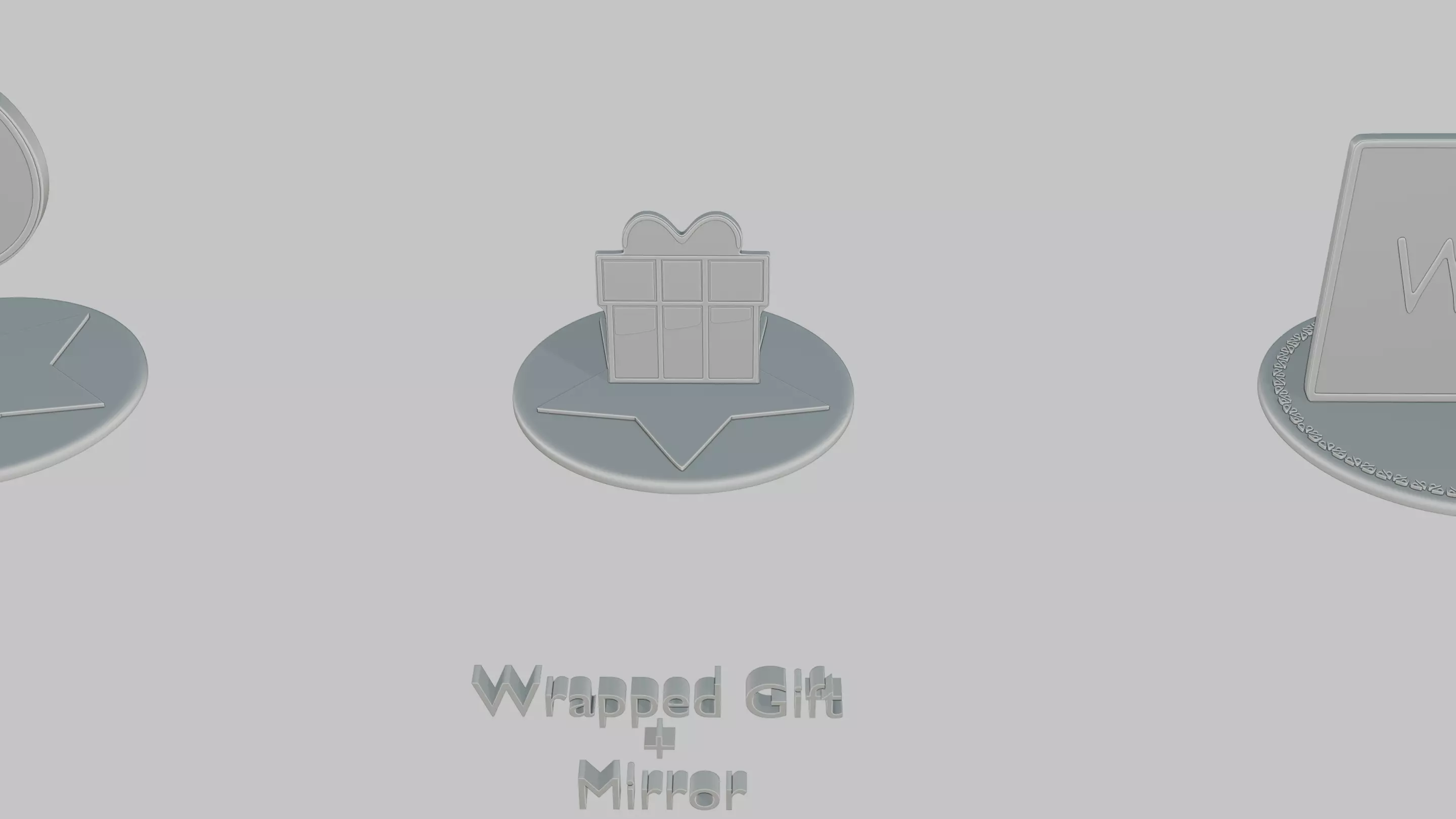 Baby Shower Pack Emoji Statues 3D print model_26