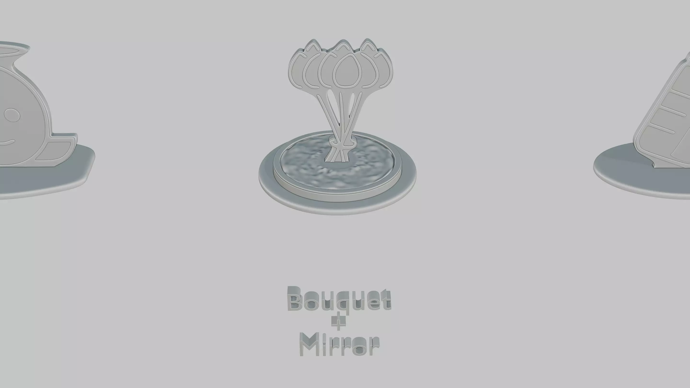 Baby Shower Pack Emoji Statues 3D print model_15