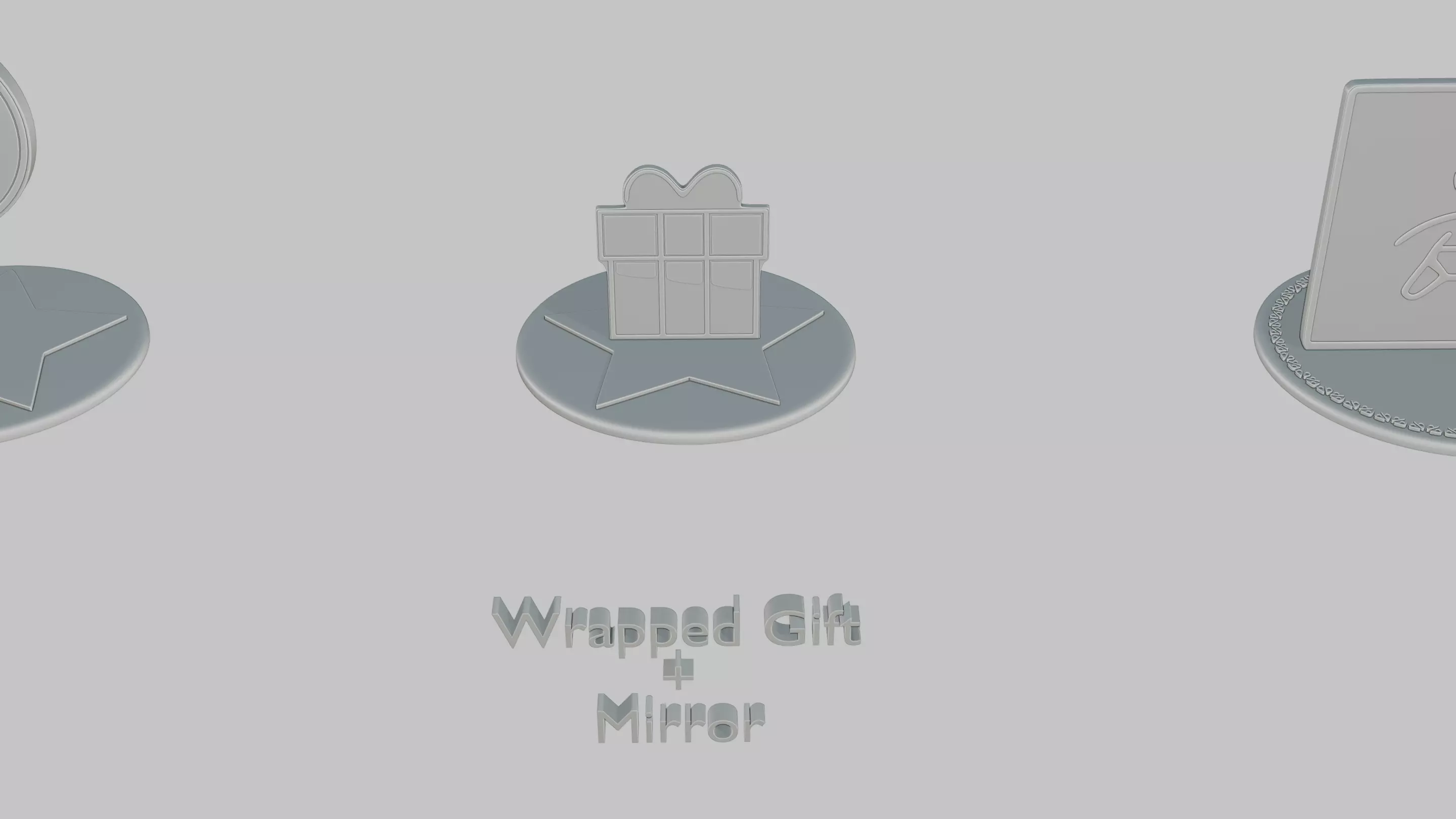 Baby Shower Pack Emoji Statues 3D print model_25