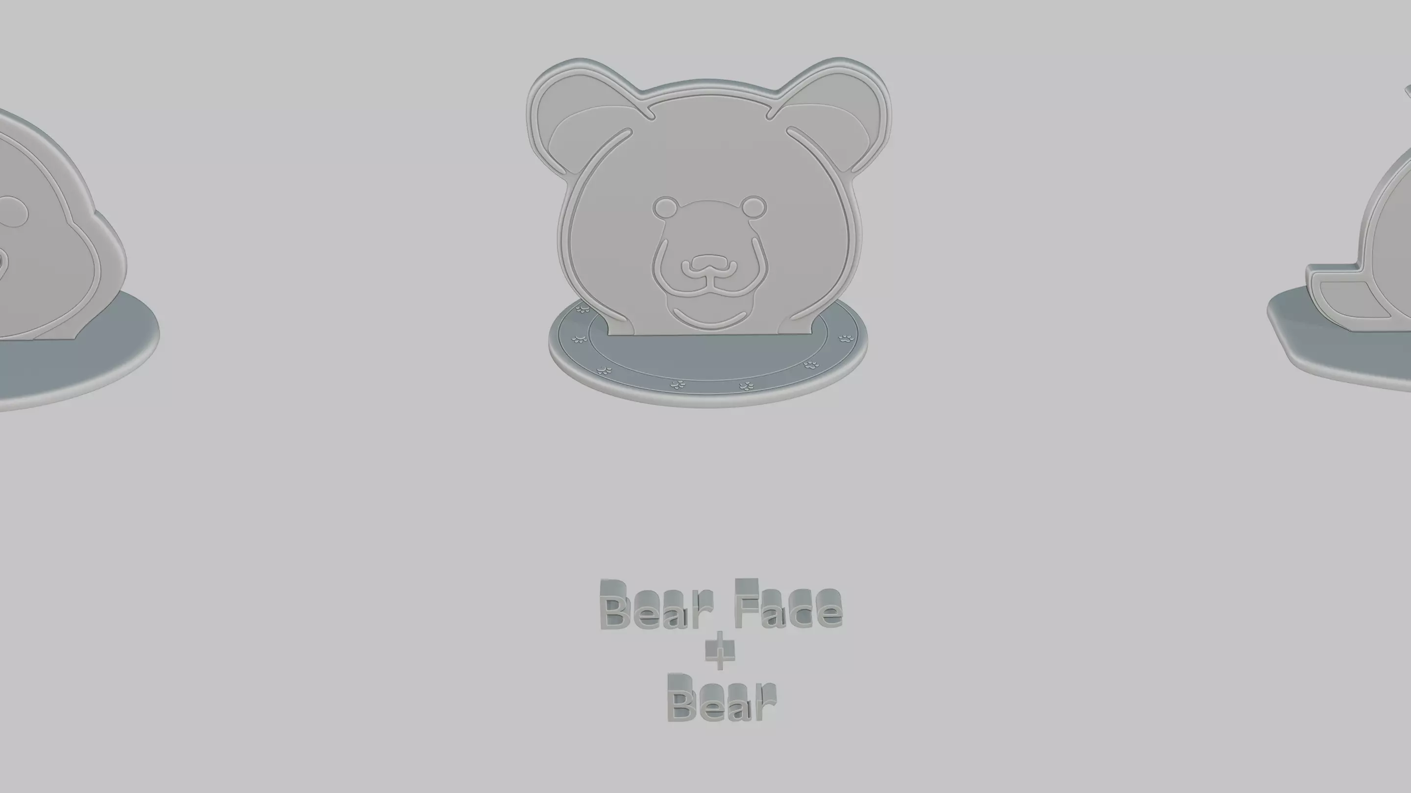 Baby Shower Pack Emoji Statues 3D print model_11