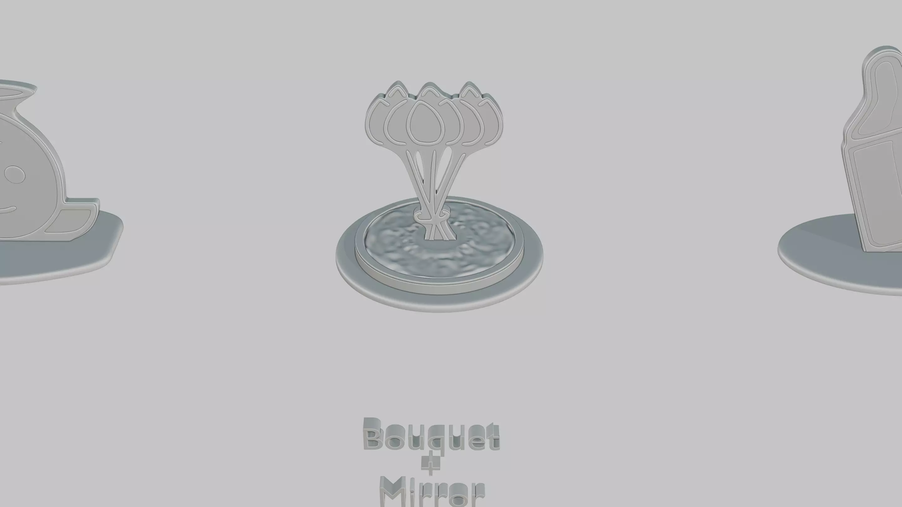 Baby Shower Pack Emoji Statues 3D print model_16