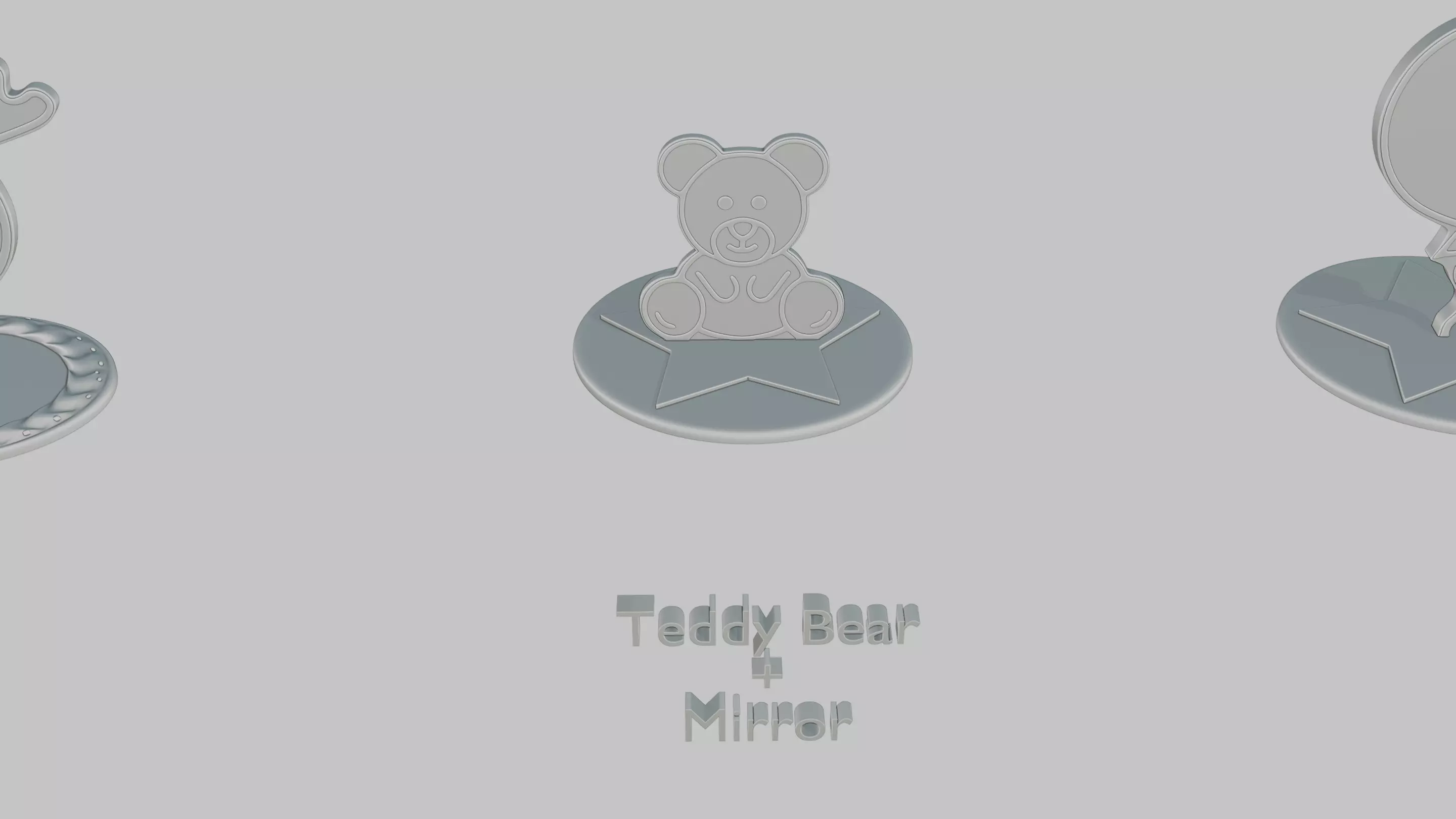 Baby Shower Pack Emoji Statues 3D print model_21