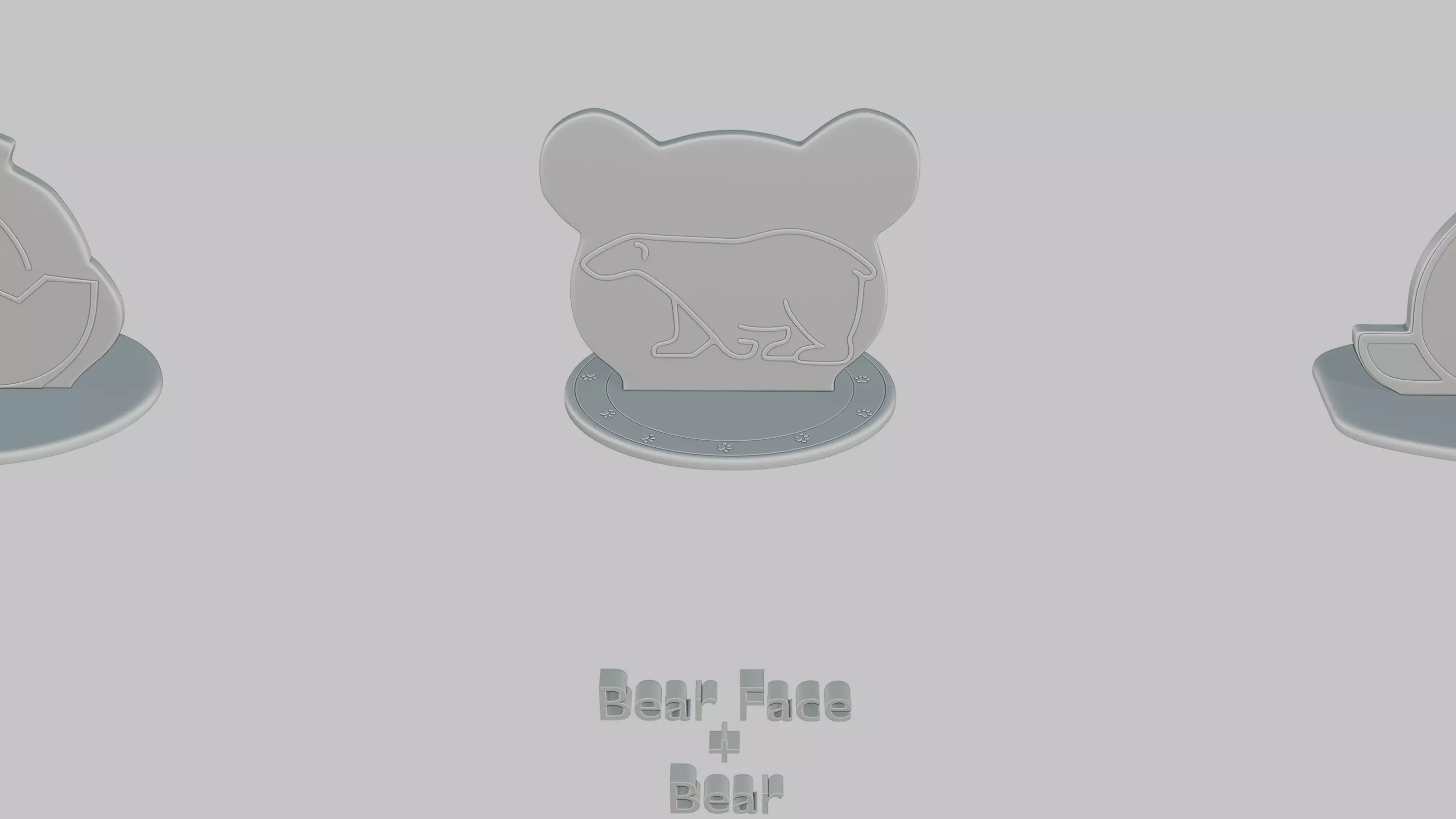 Baby Shower Pack Emoji Statues 3D print model_12