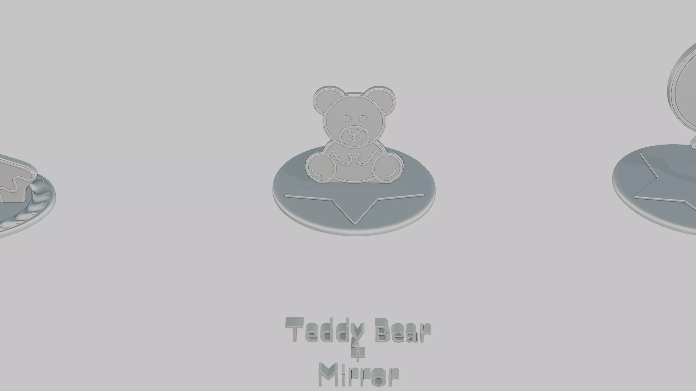 Baby Shower Pack Emoji Statues 3D print model_22