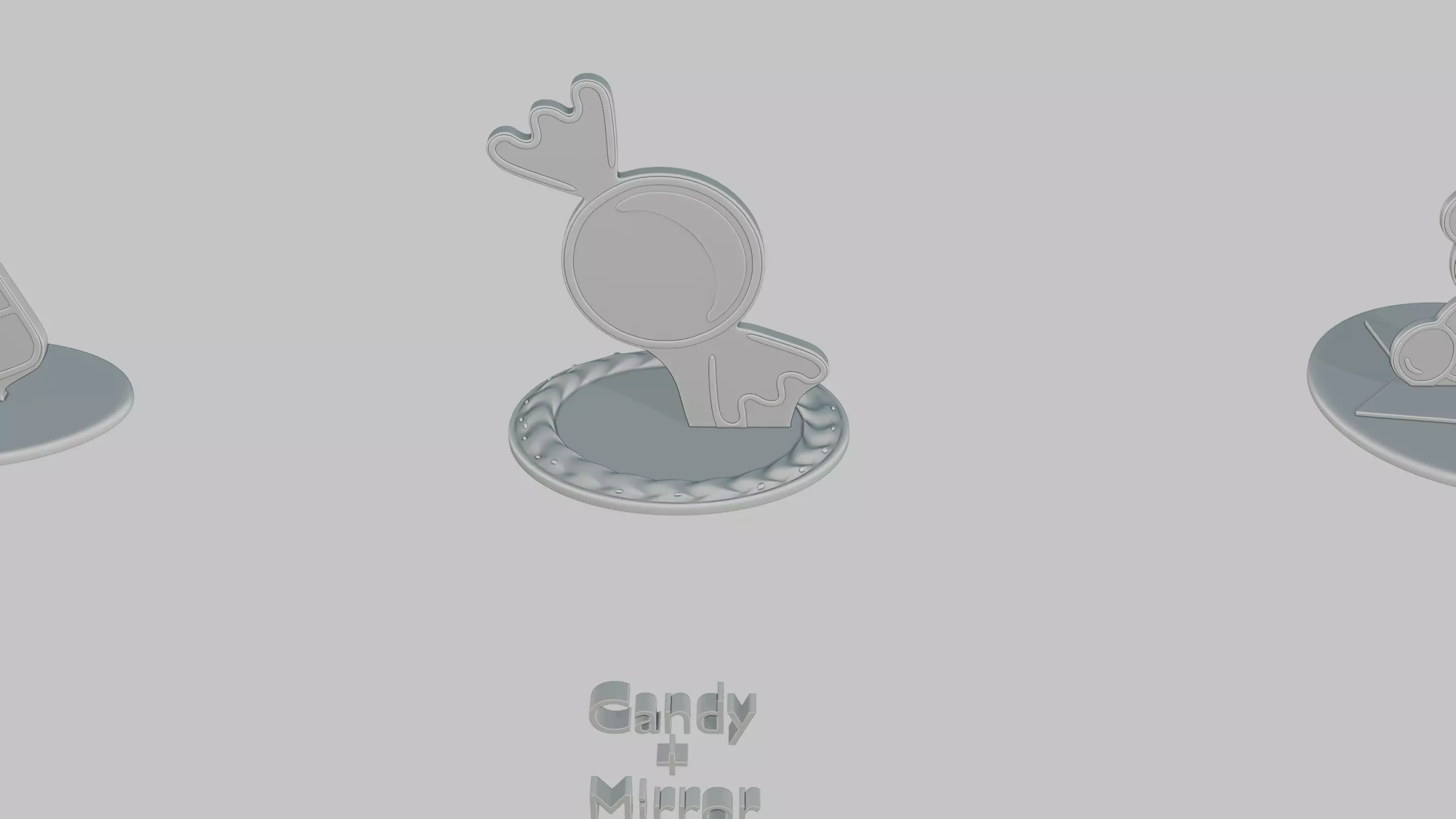 Baby Shower Pack Emoji Statues 3D print model_20