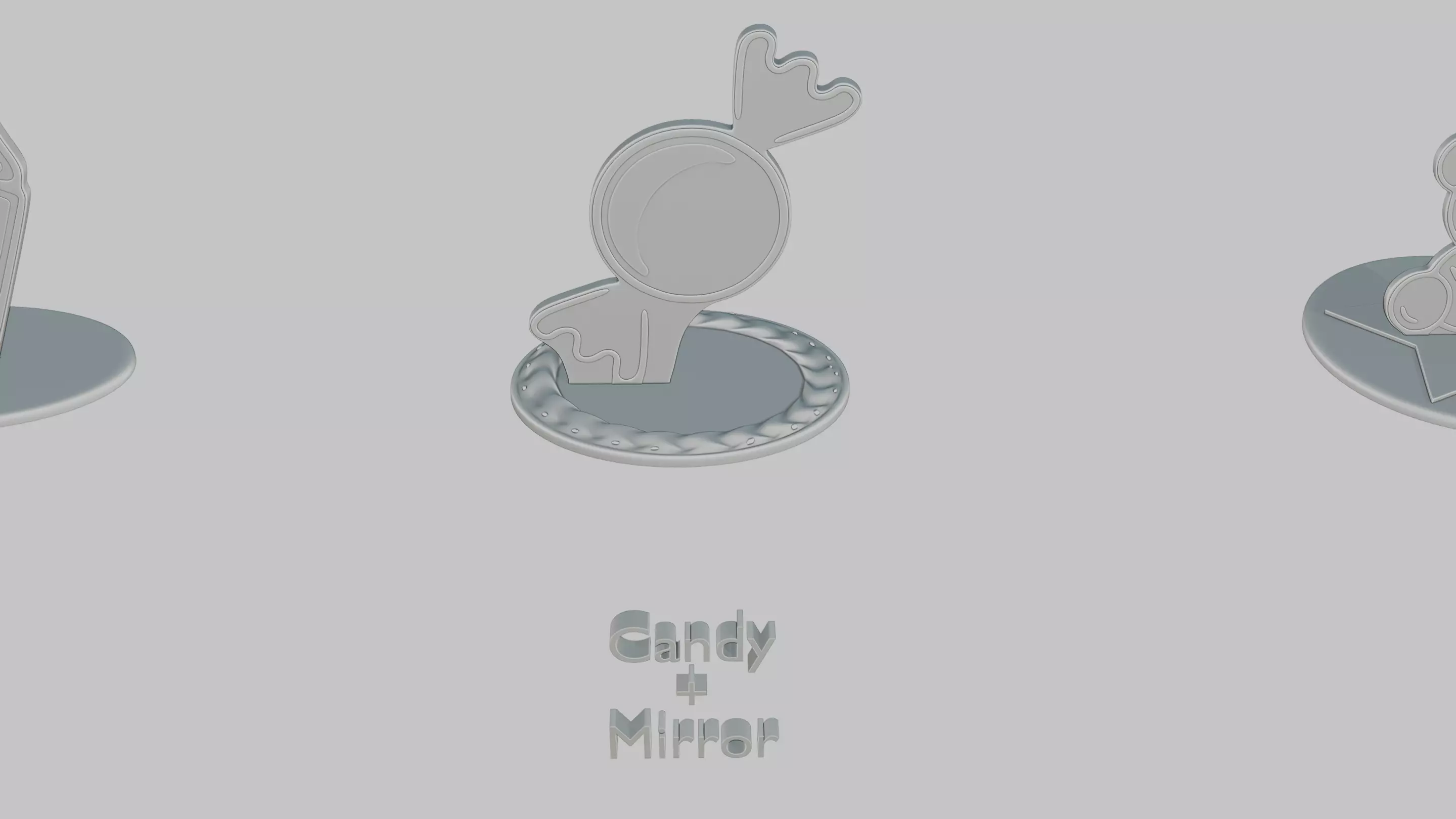 Baby Shower Pack Emoji Statues 3D print model_19