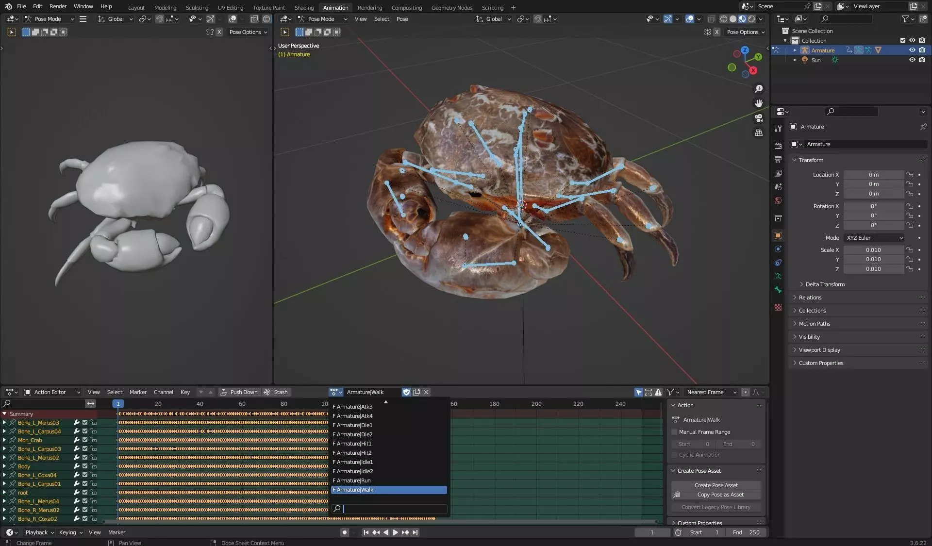 Crab Monster-V1b 3D model_18
