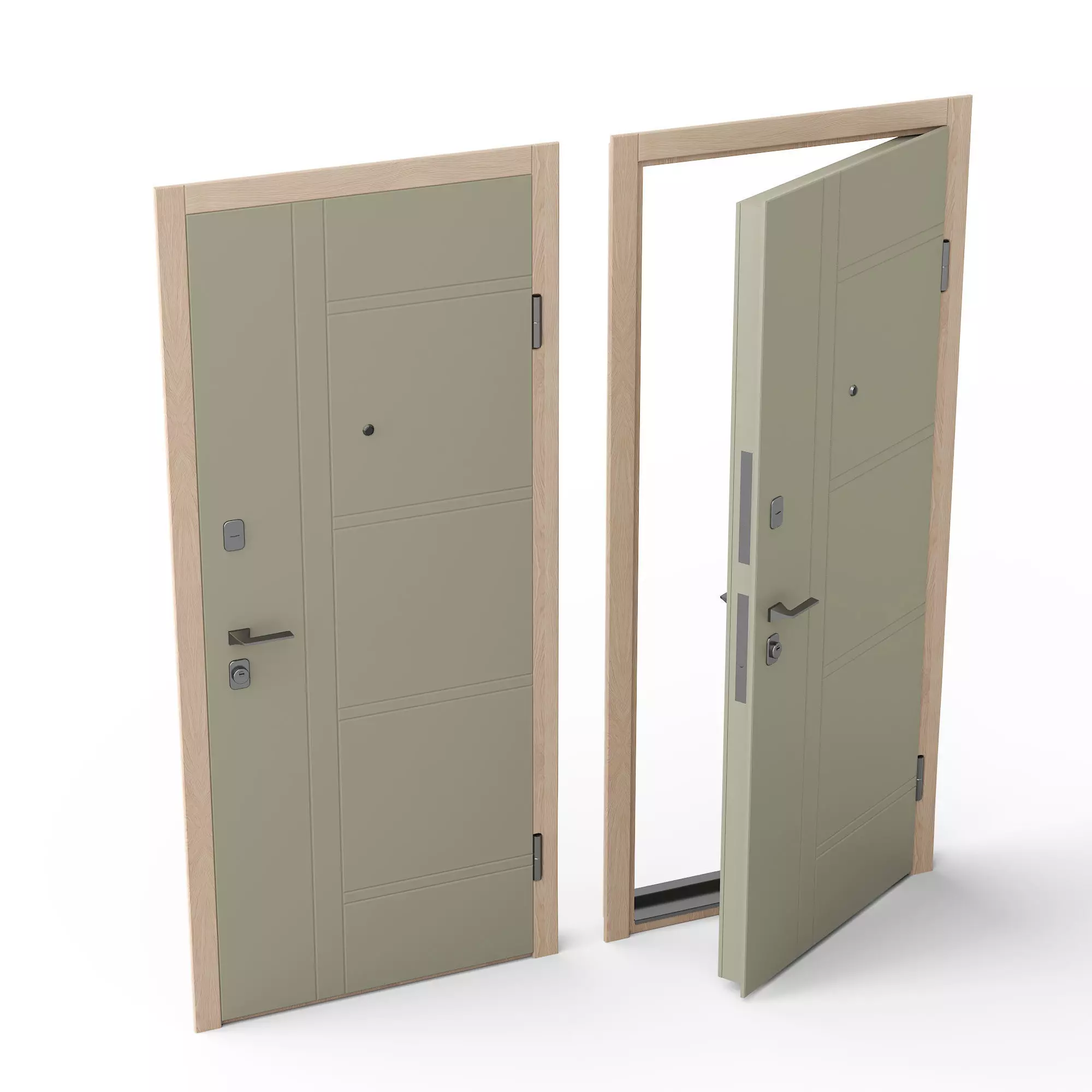Lakelyn Door 3D model_1