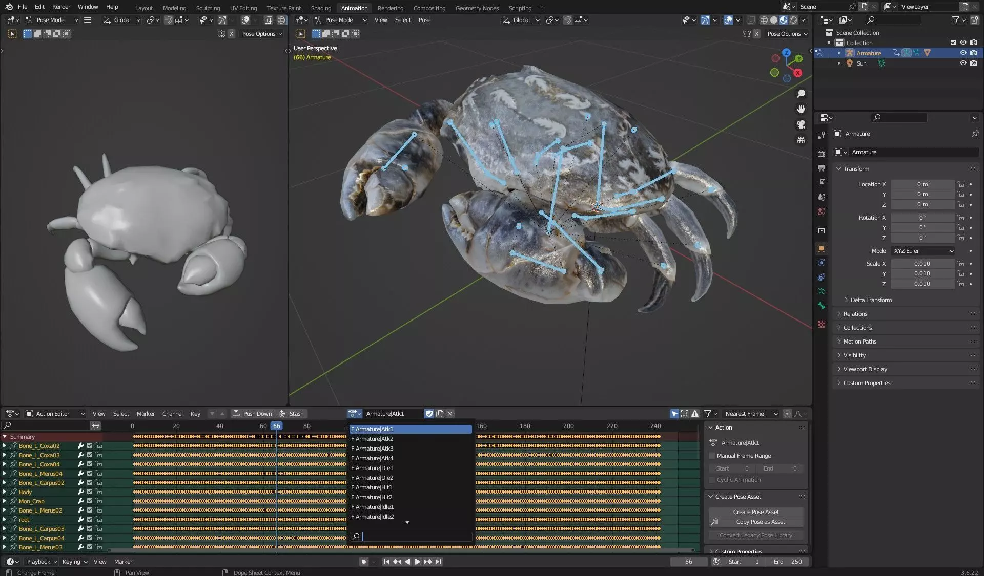Crab Monster-V1c 3D model_18