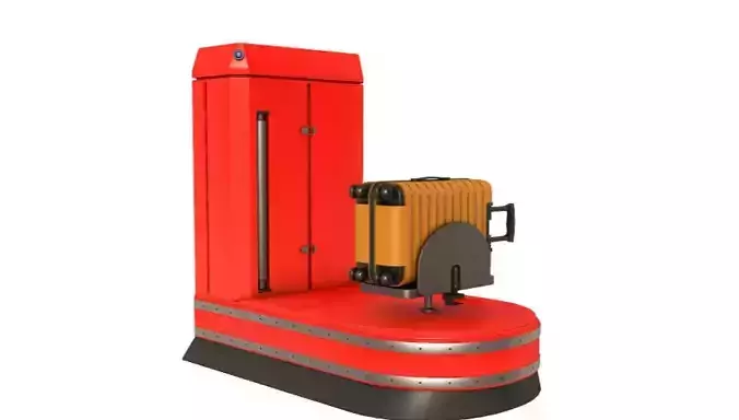 Airport Suitcase Wrapping