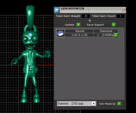 SKULL PENDANT  3D print model_5