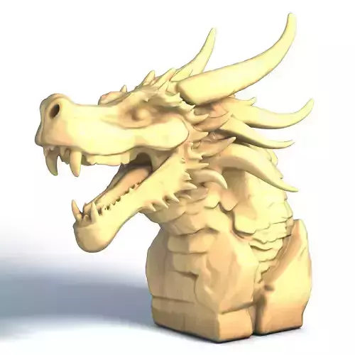 Dragon Head 3D print model