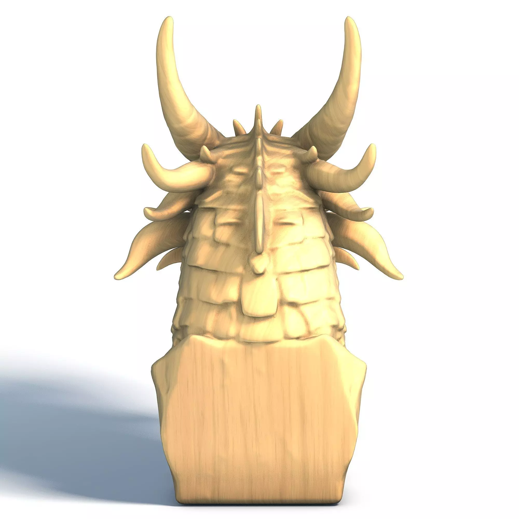 Dragon Head 3D print model_3