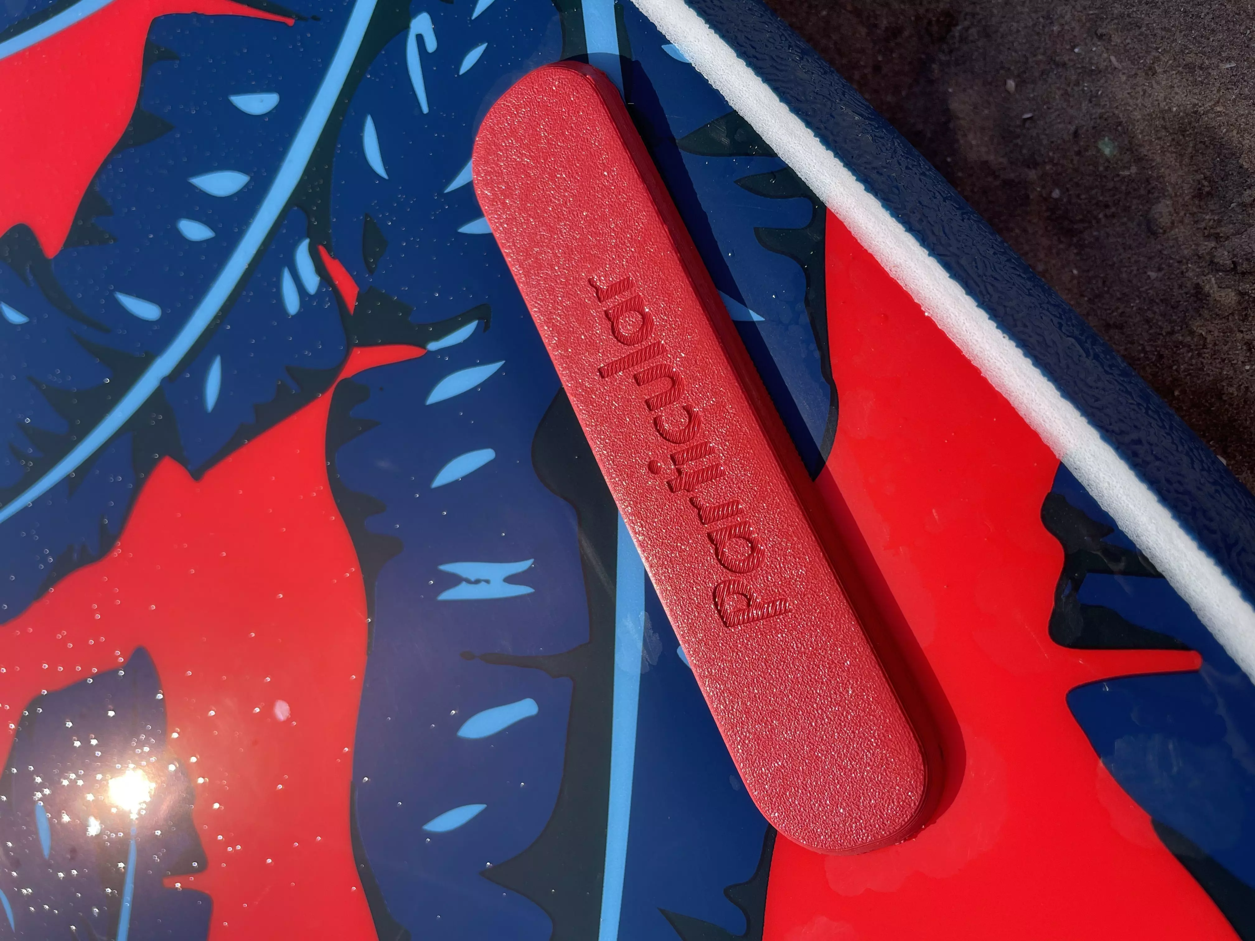 Finless Surfboard Conversion Kit 3D print model_2