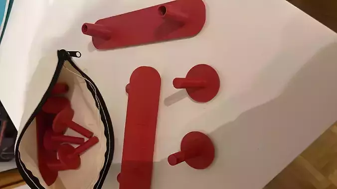 Finless Surfboard Conversion Kit 3D print model