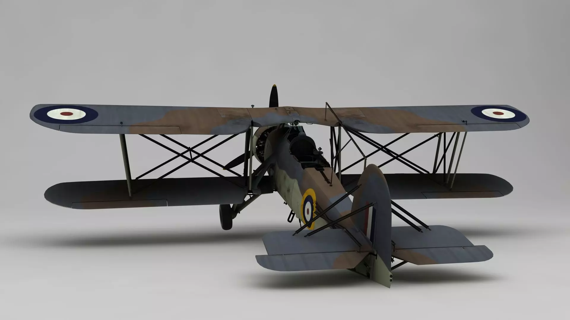Swordfish MK1 1934 3D model_5