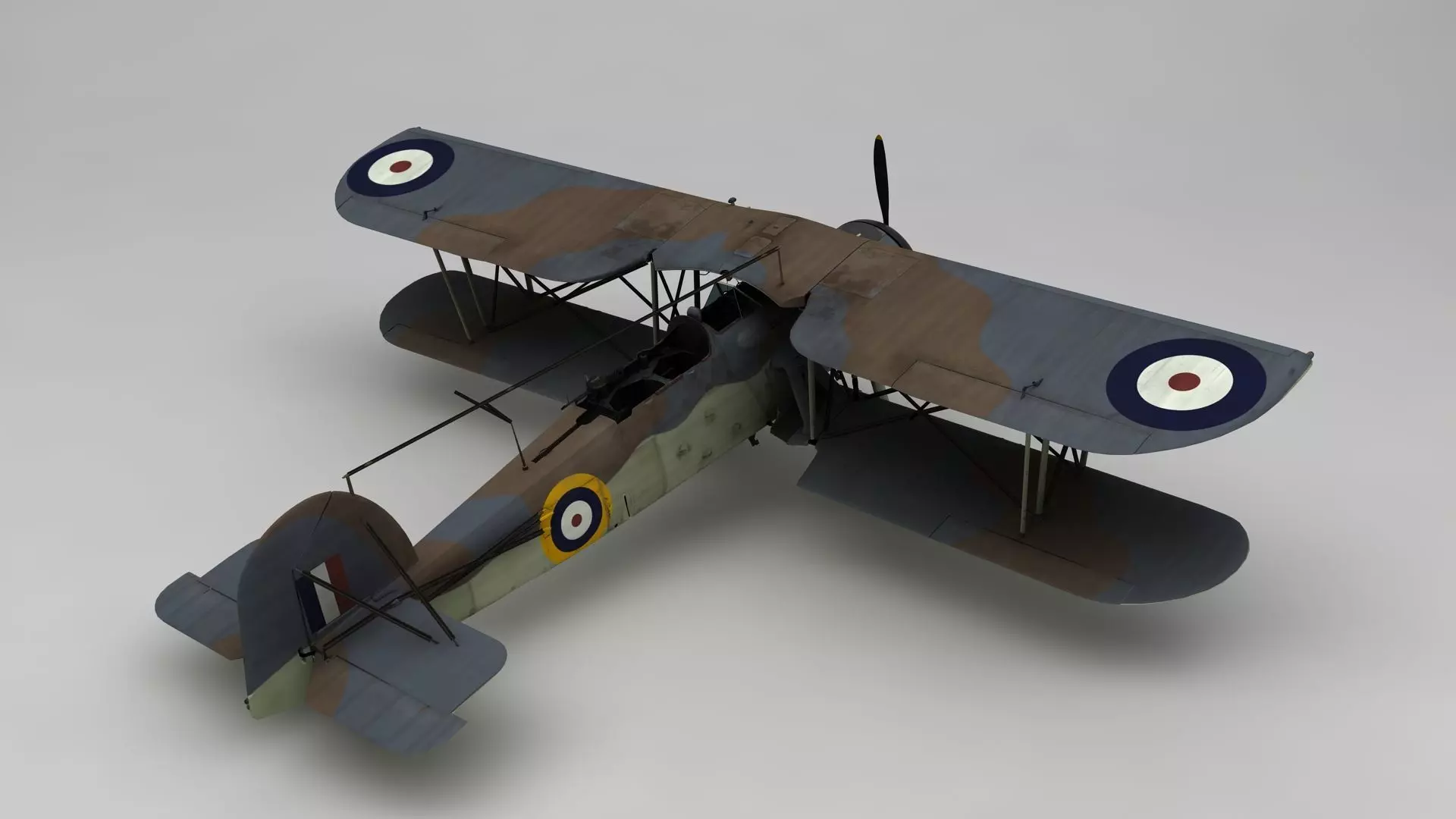 Swordfish MK1 1934 3D model_7