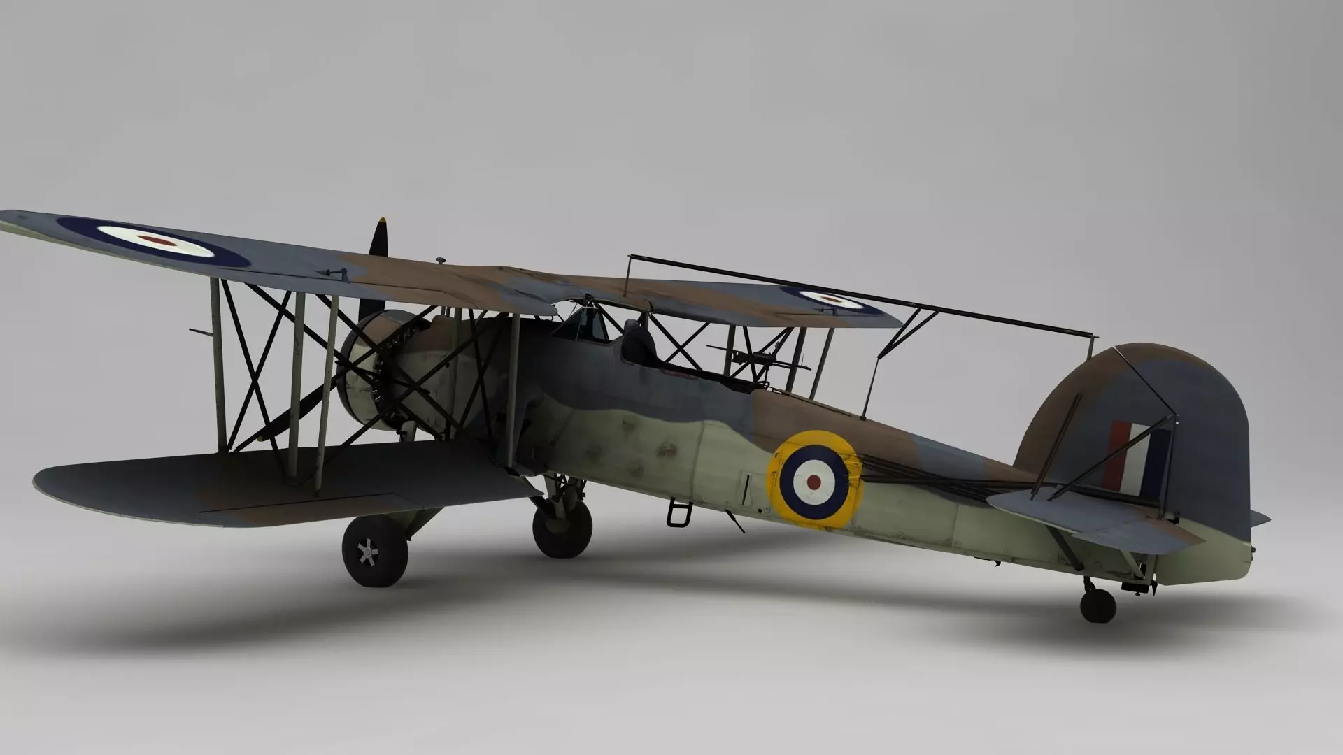 Swordfish MK1 1934 3D model_4