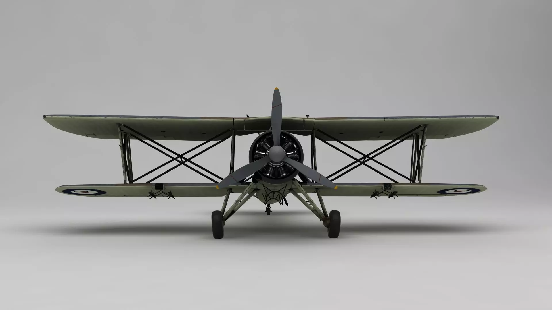 Swordfish MK1 1934 3D model_2