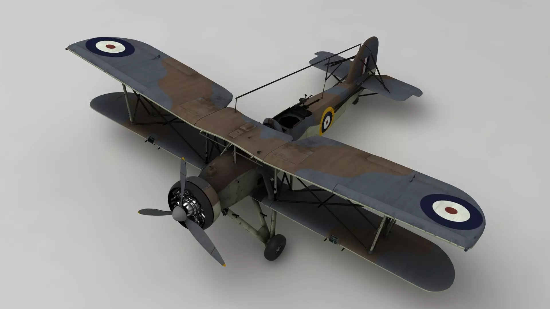 Swordfish MK1 1934 3D model_8