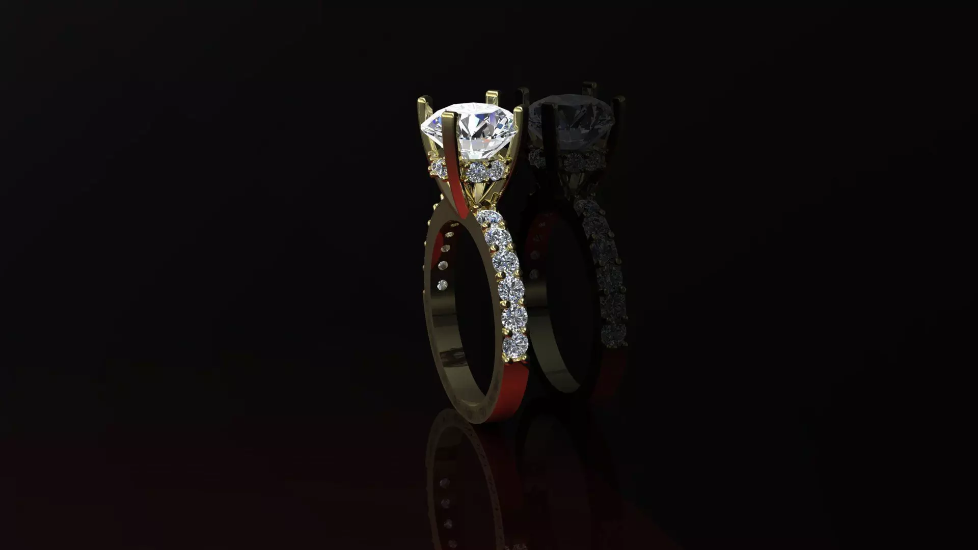 jewelry ring 3D print model 3D print model_2