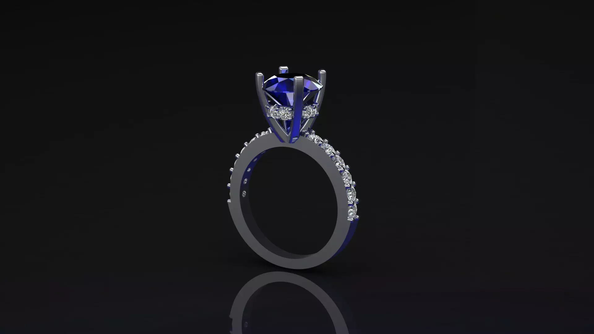 jewelry ring 3D print model 3D print model_3
