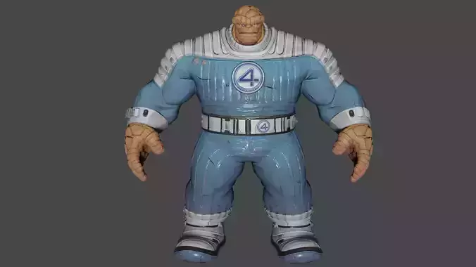 The Thing Low-poly 3D model