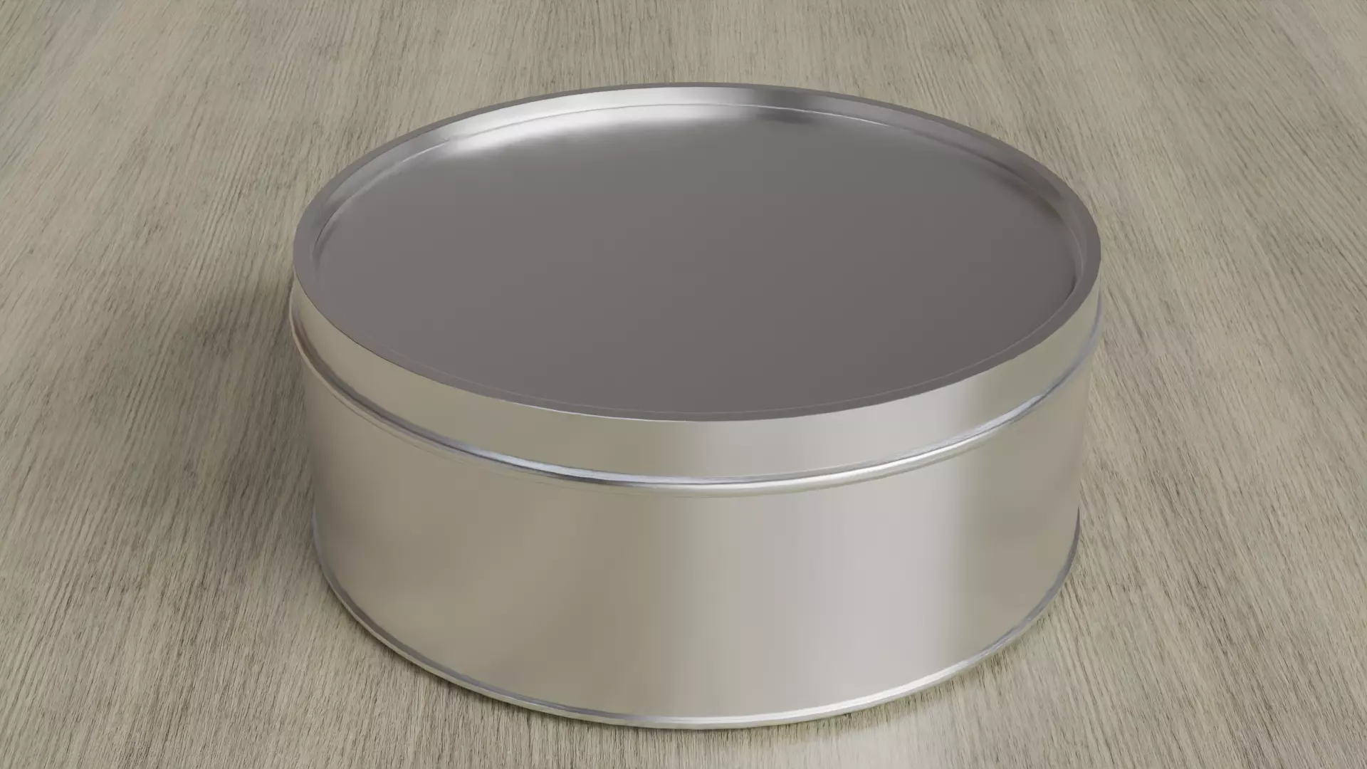 Aluminium Food can Pack Low-poly 3D model_25