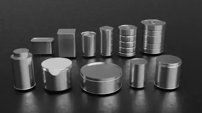 Aluminium Food can Pack