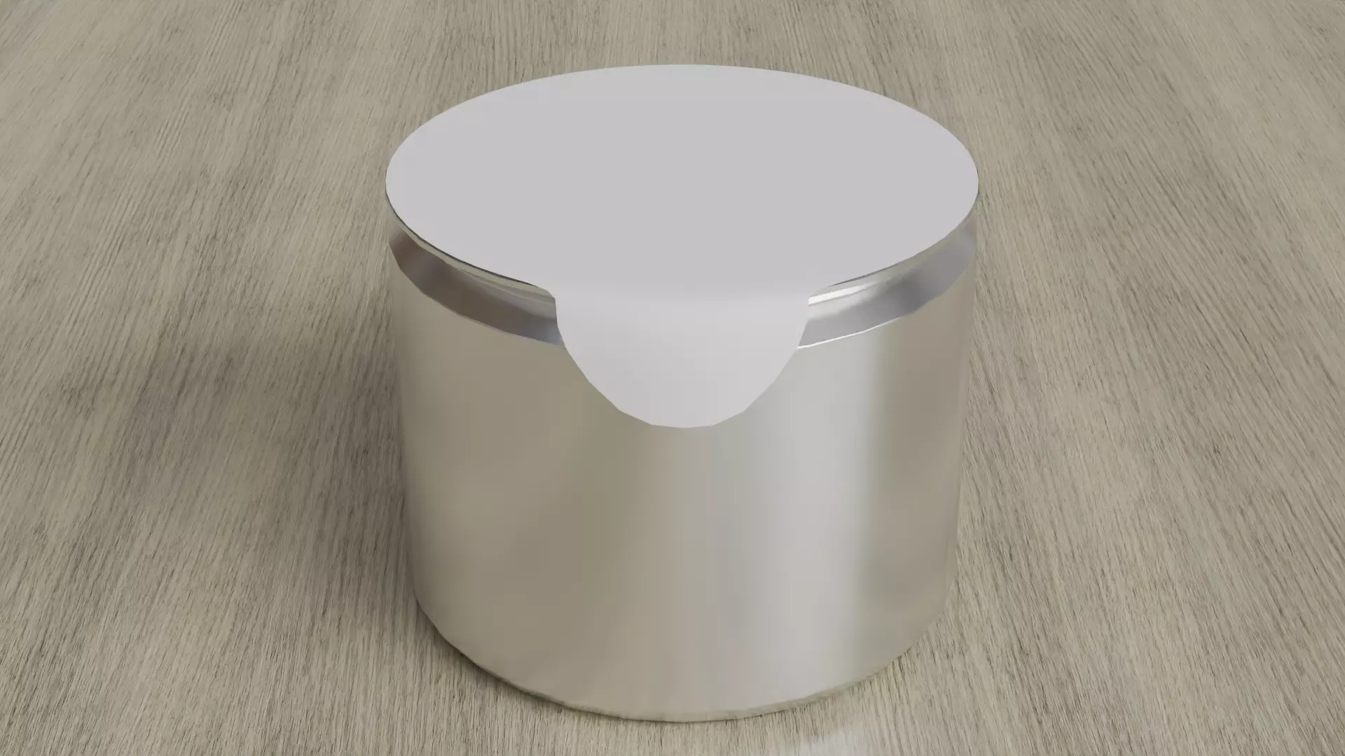 Aluminium Food can Pack Low-poly 3D model_23