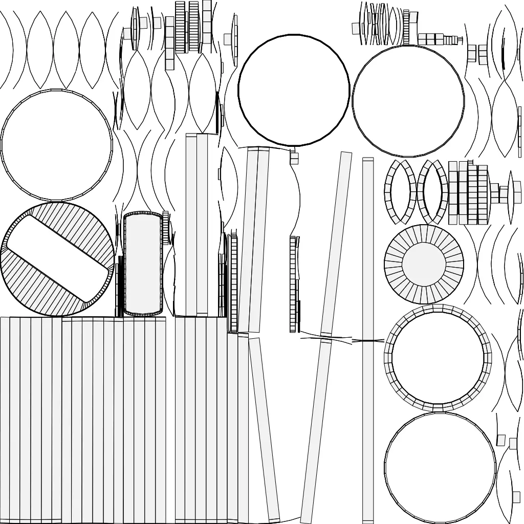 Aluminium Food can Pack Low-poly 3D model_39
