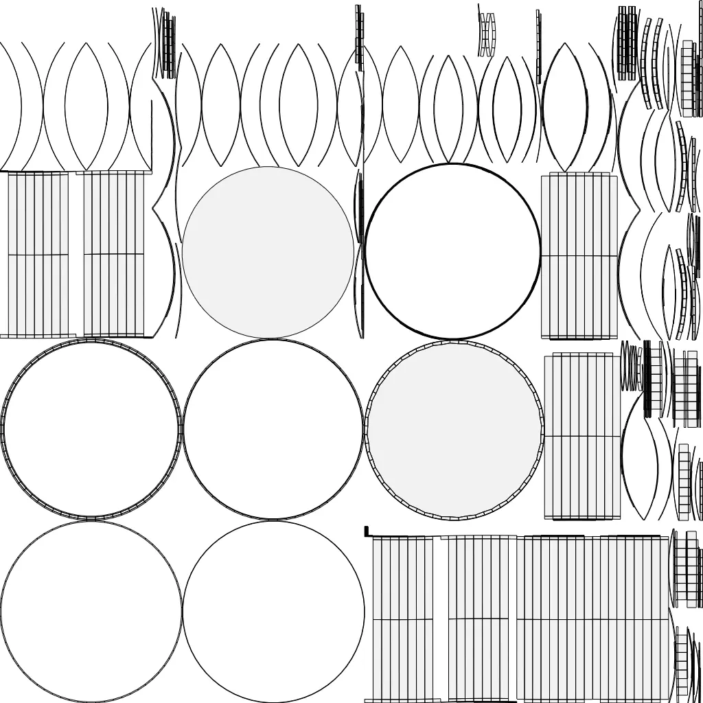 Aluminium Food can Pack Low-poly 3D model_36