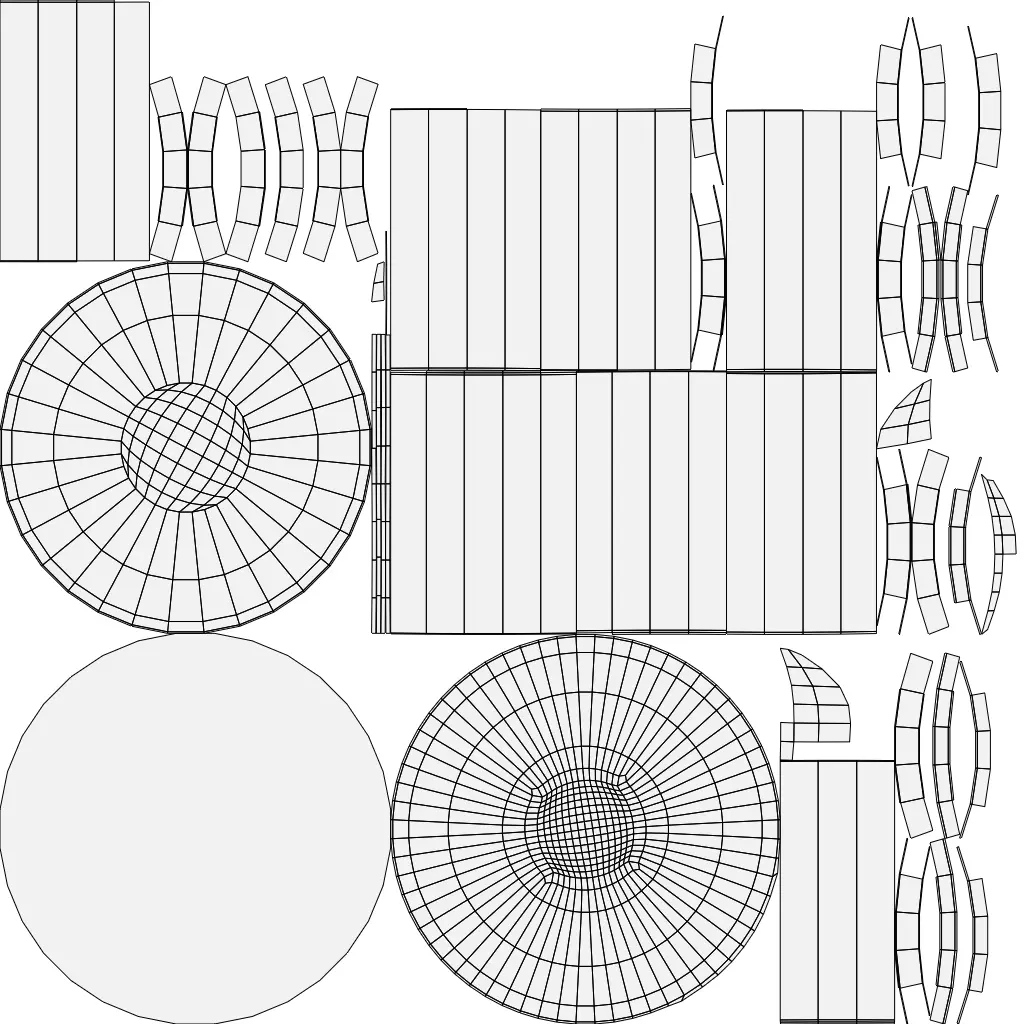Aluminium Food can Pack Low-poly 3D model_43