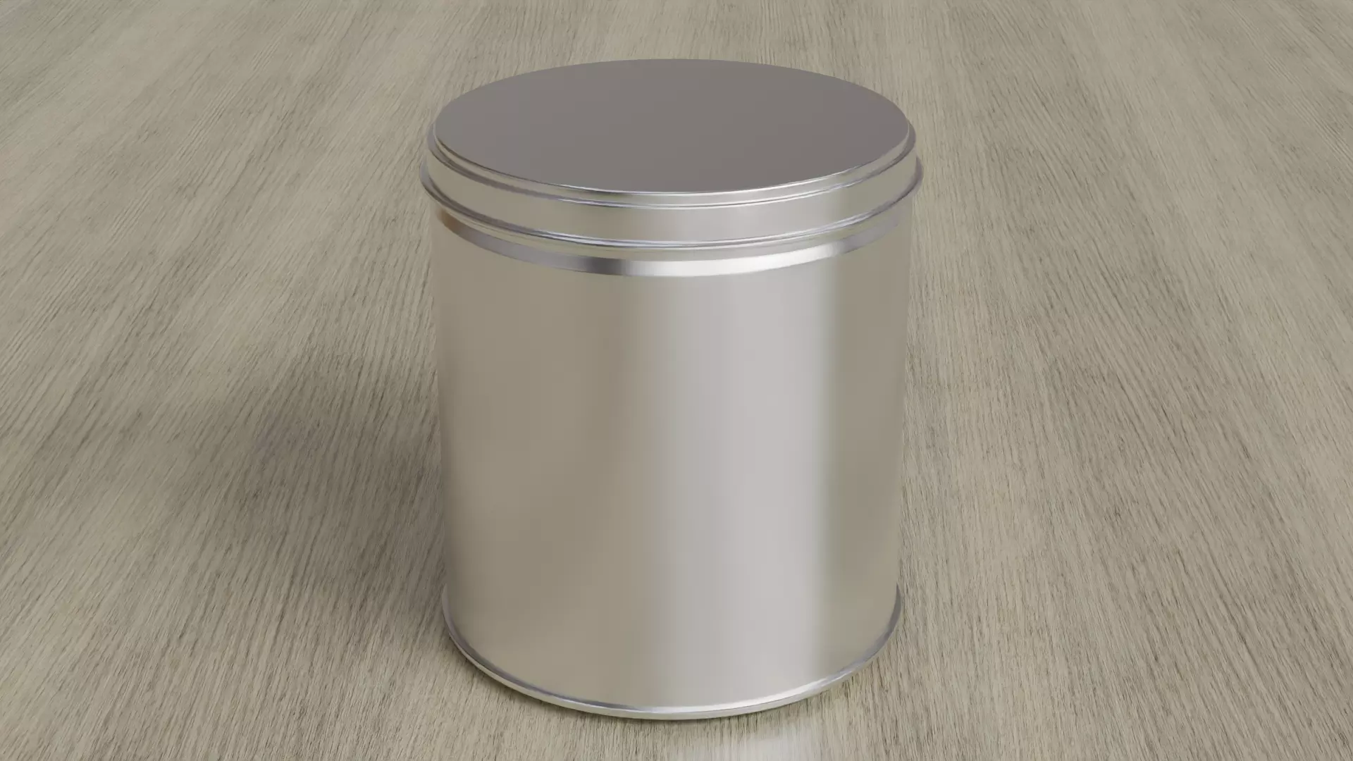 Aluminium Food can Pack Low-poly 3D model_29