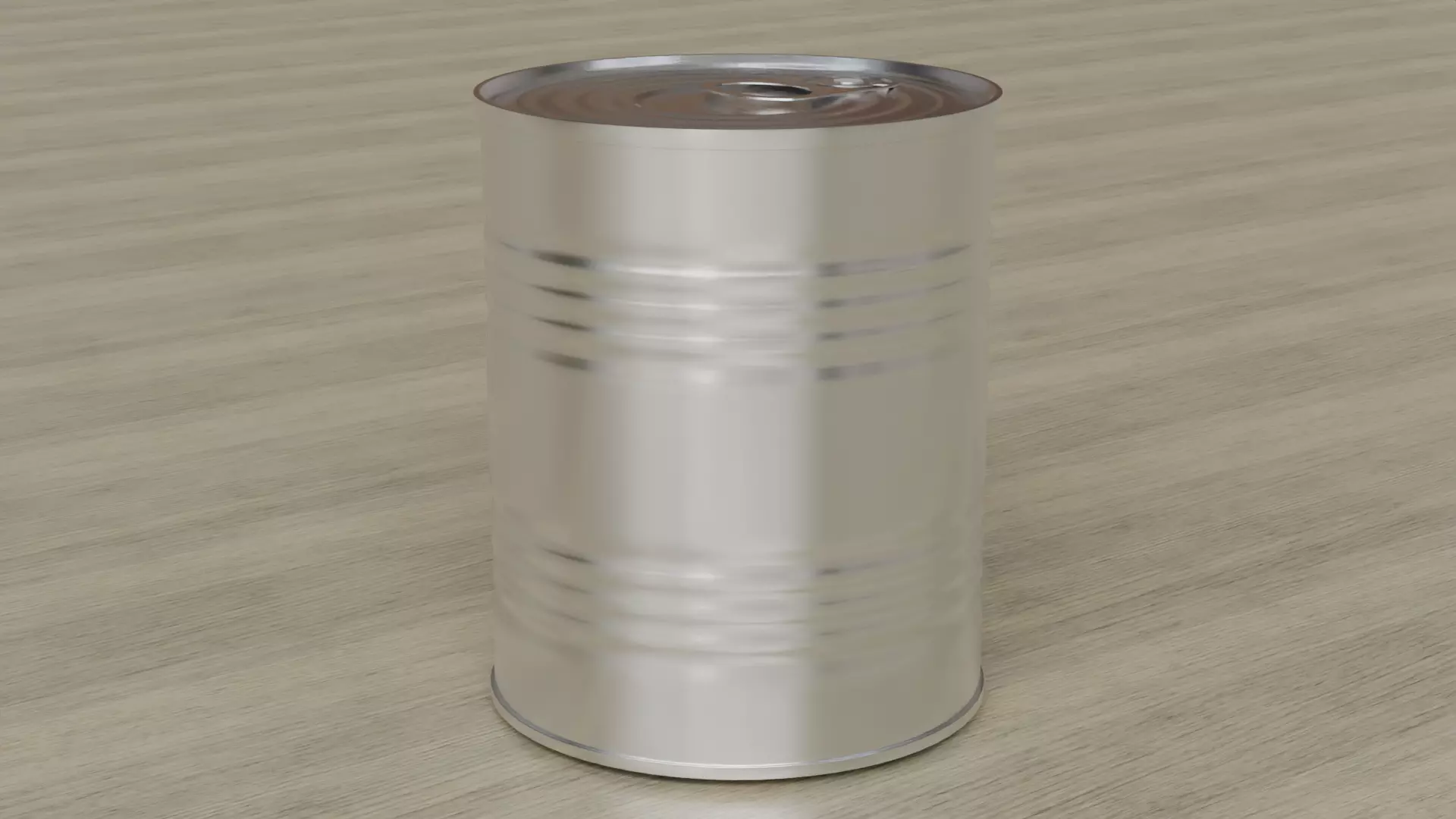 Aluminium Food can Pack Low-poly 3D model_19