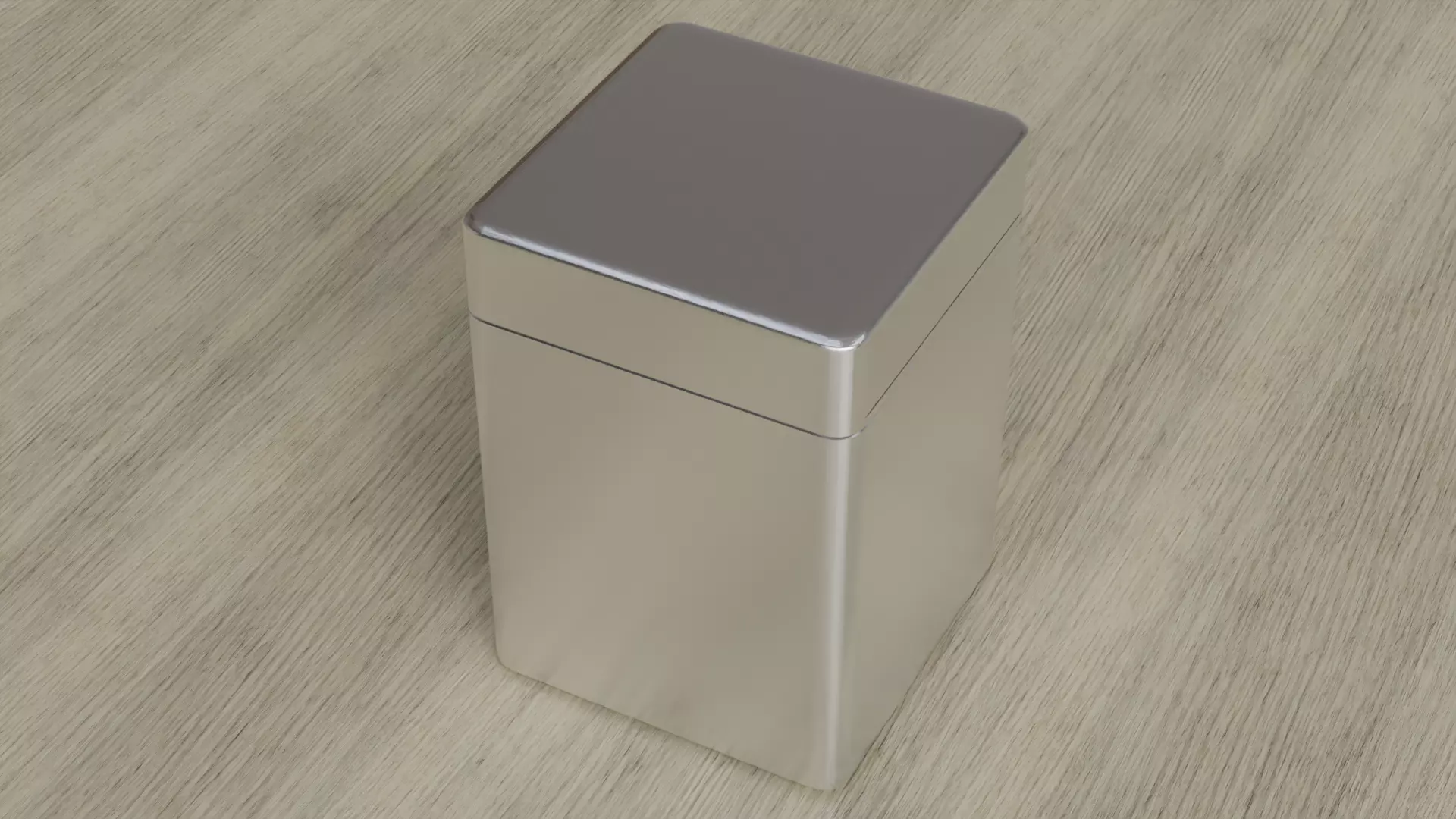 Aluminium Food can Pack Low-poly 3D model_10