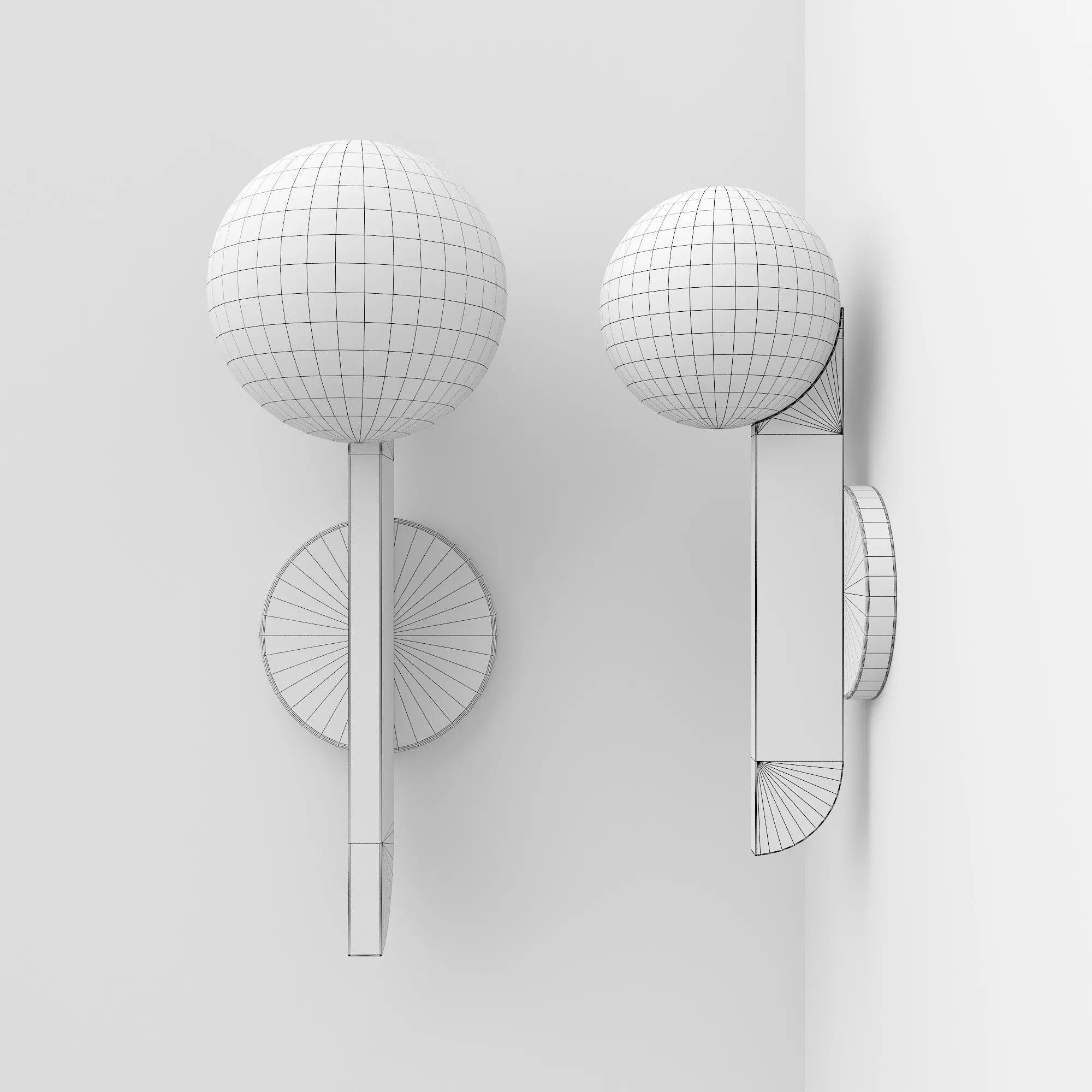 Wallanor Wall Light 3D model_1