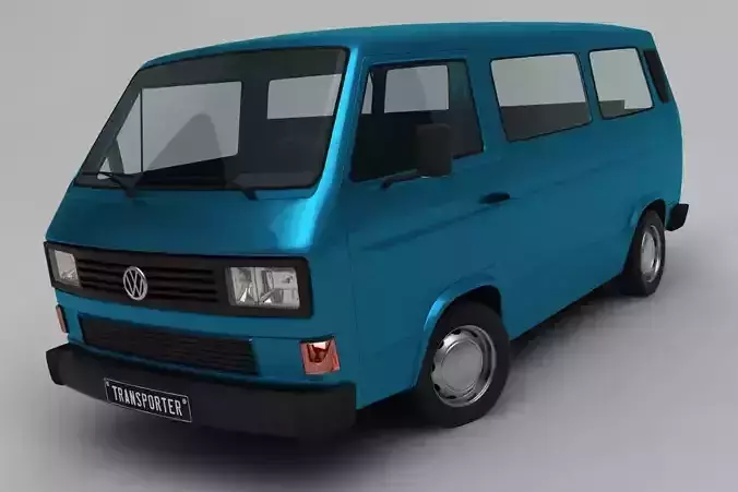 Volkswagen Transporter T3 3D model