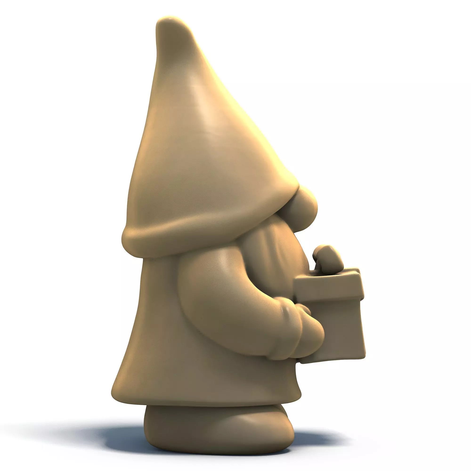 Gift Gnome Cute Holiday Figurine 3D print model_5