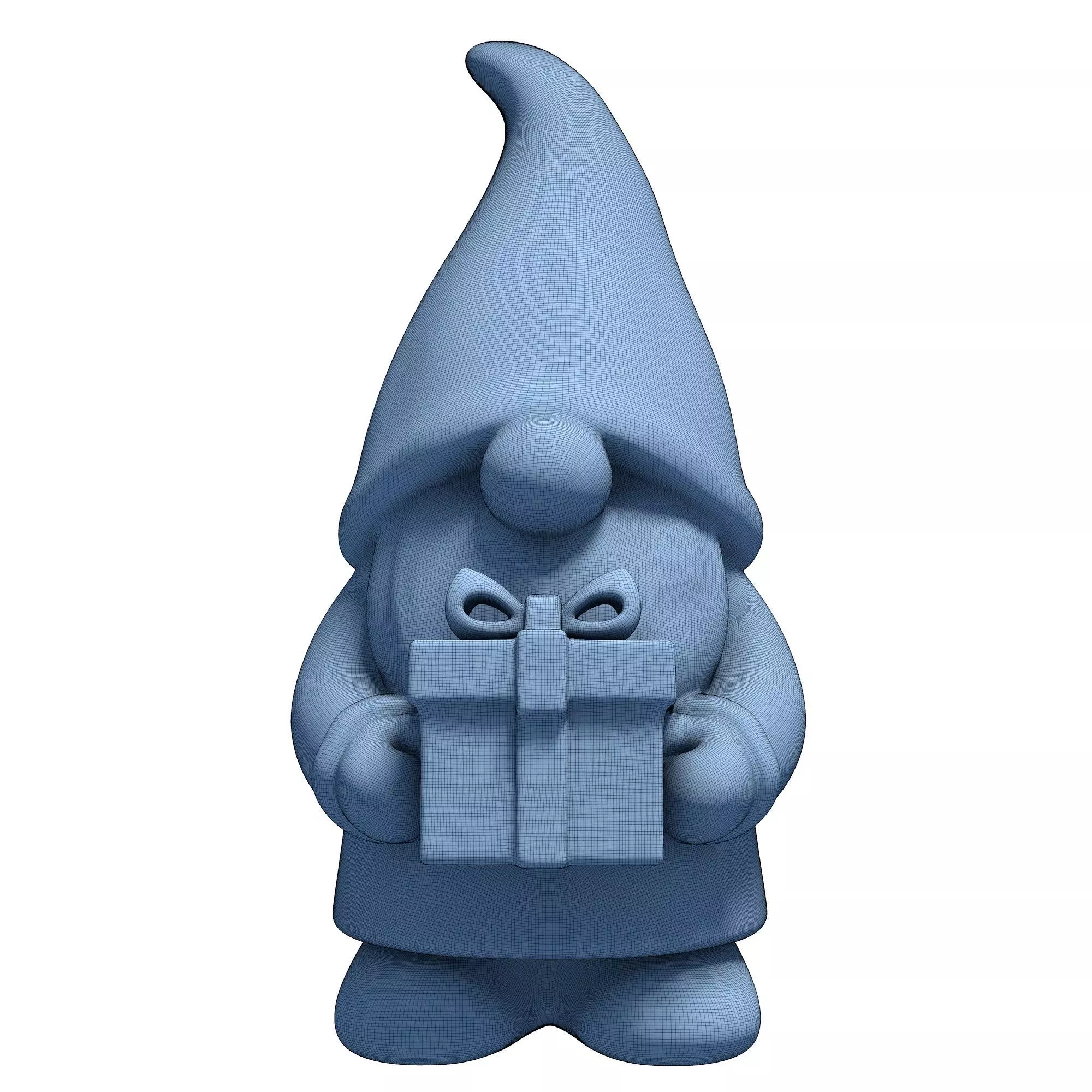 Gift Gnome Cute Holiday Figurine 3D print model_6