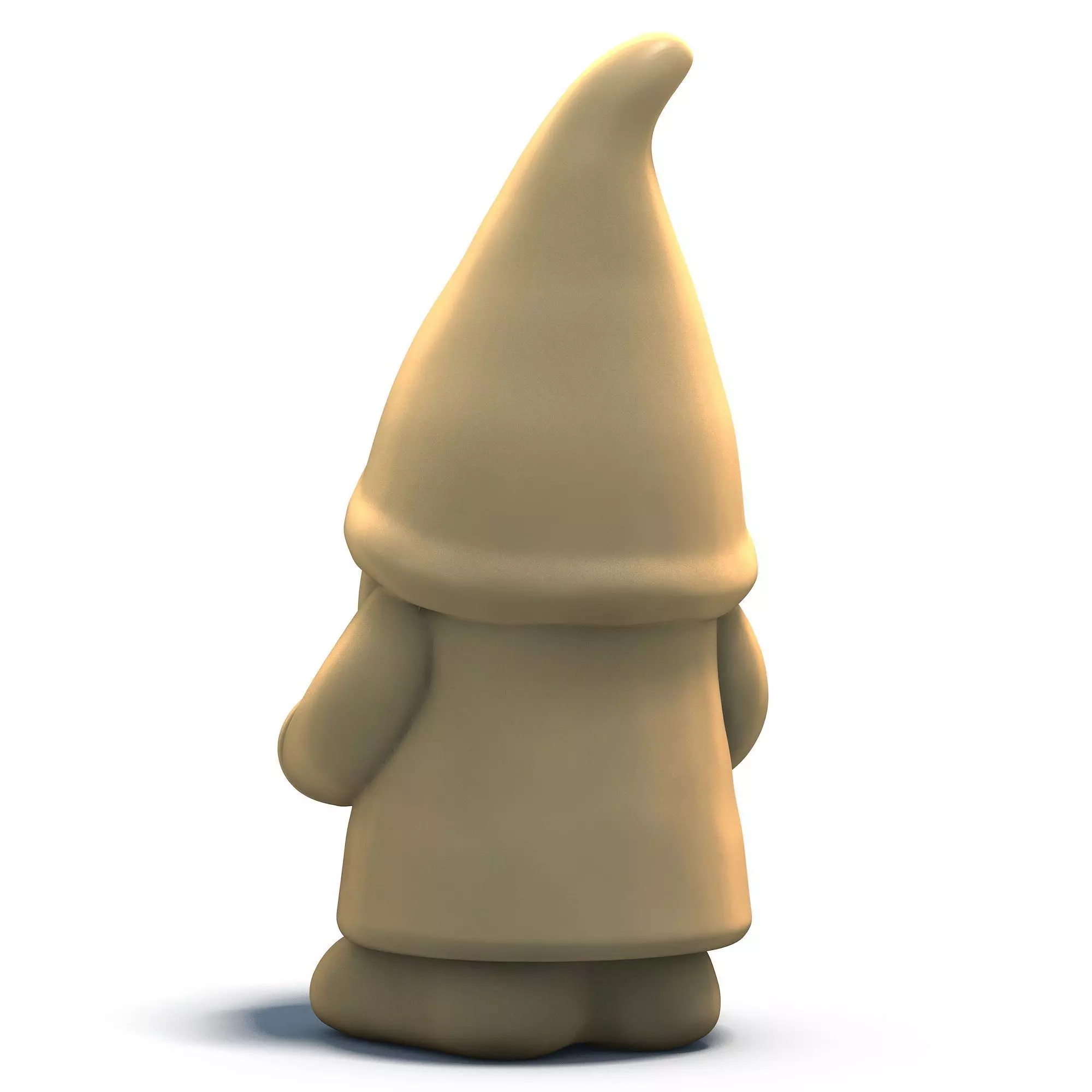 Star Gnome Holiday Ornament 3D print model_3