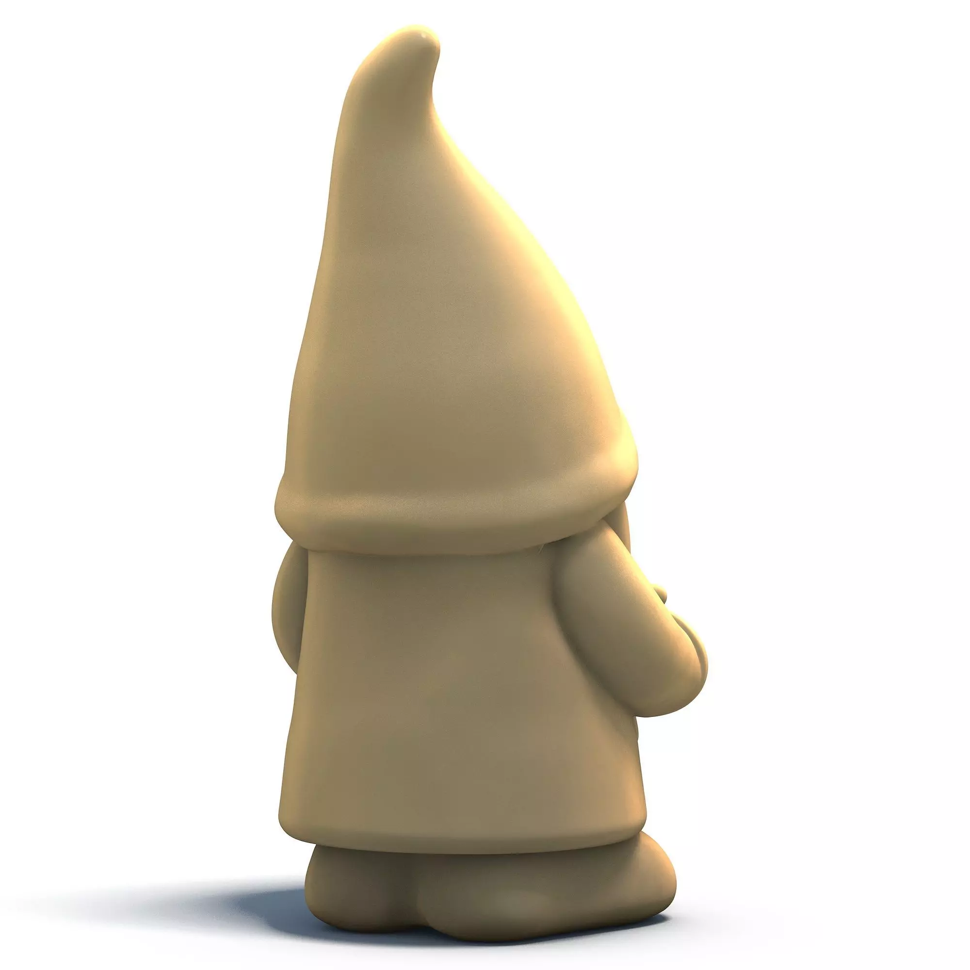 Star Gnome Holiday Ornament 3D print model_4