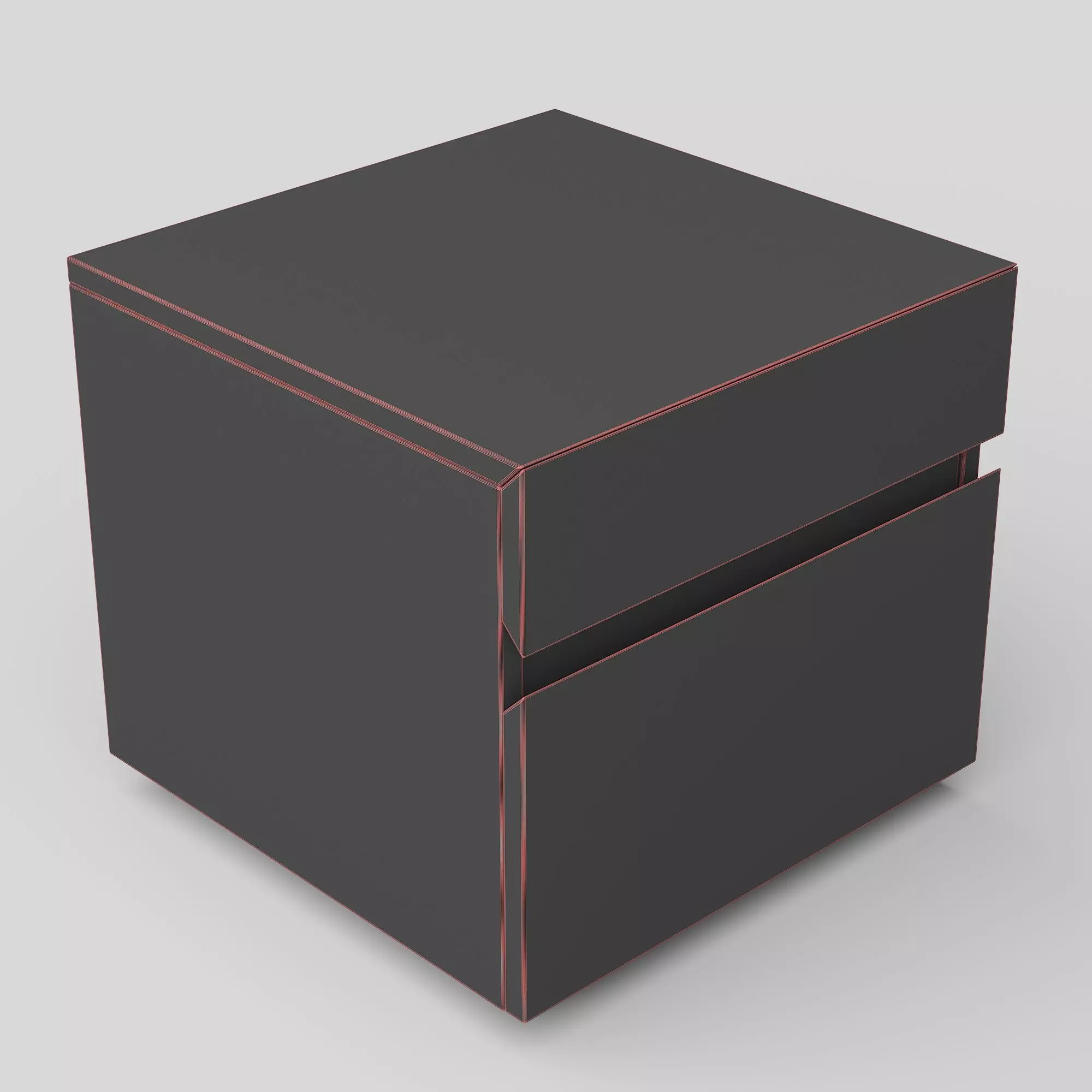 Meredith Bedside Table 3D model_2