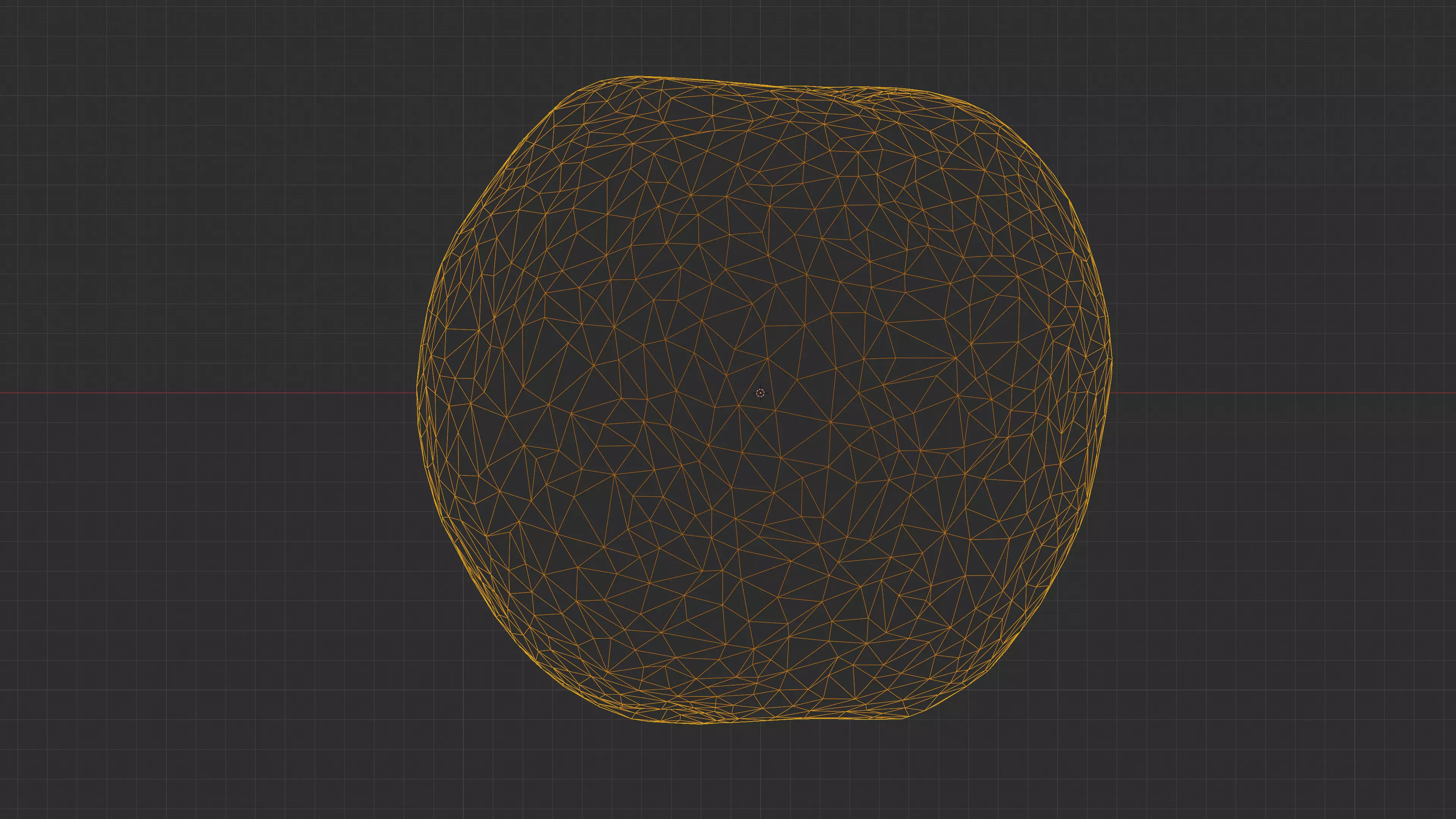 Photorealistic 3D scan of peach Low-poly 3D model_21