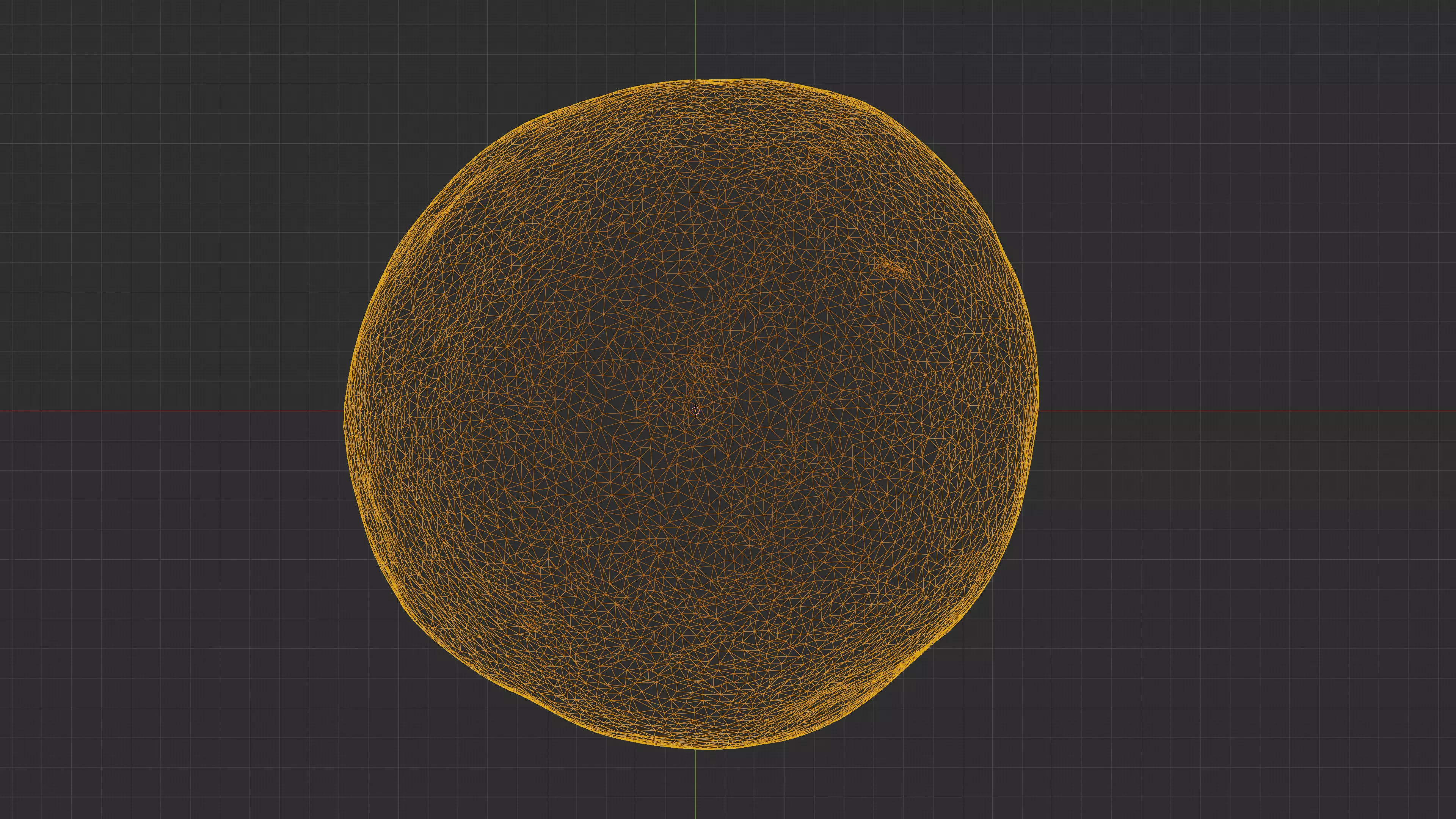 Photorealistic 3D scan of peach Low-poly 3D model_31