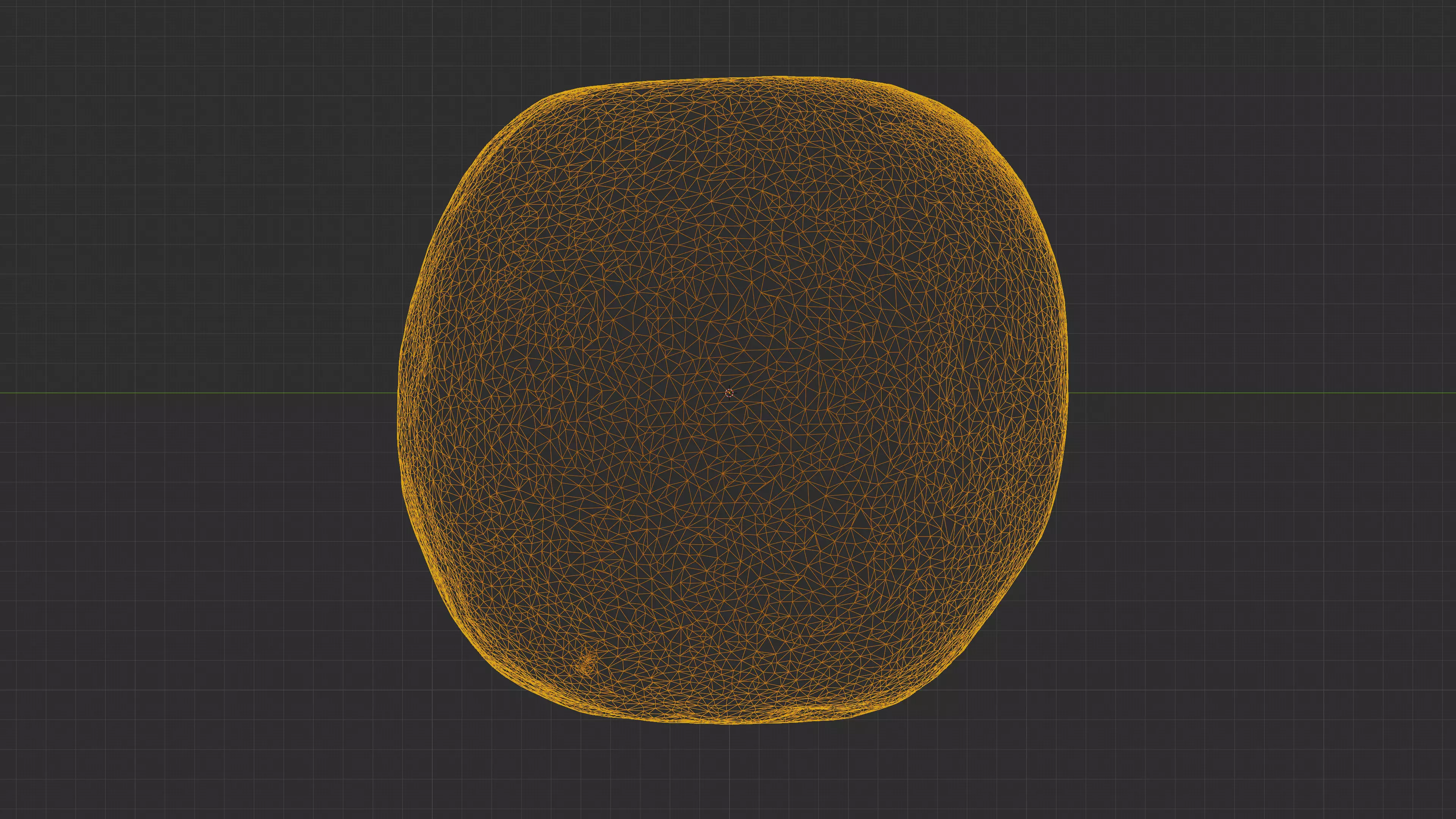 Photorealistic 3D scan of peach Low-poly 3D model_28