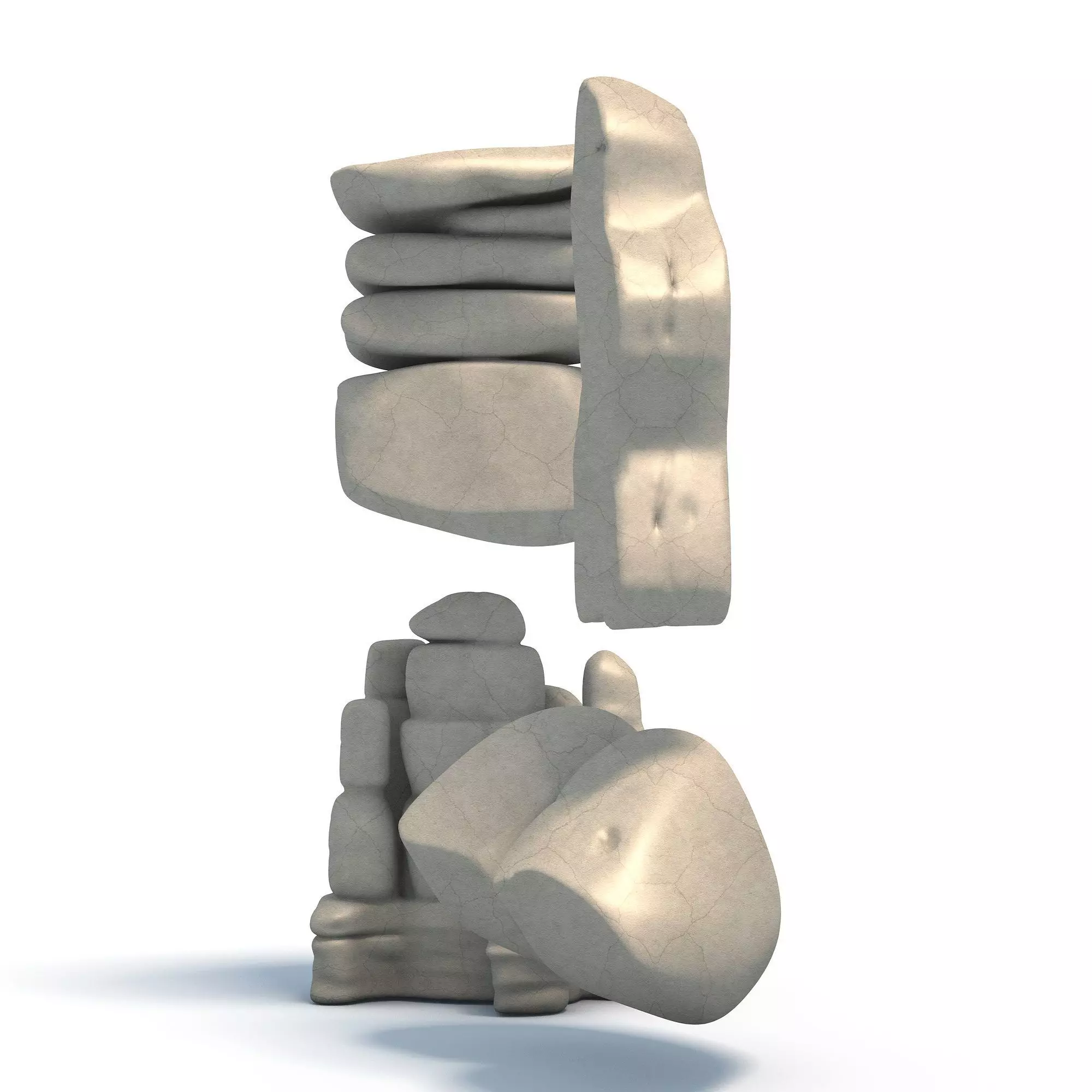 Rock Pack 4 Stone Models for Printing Vol1 3D print model_2